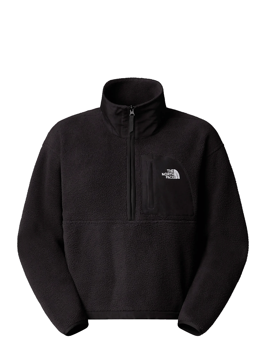 The North Face - W YUMIORI OFF PEAK 1/2 ZIP JACKET - oberteile - tnf black - 1