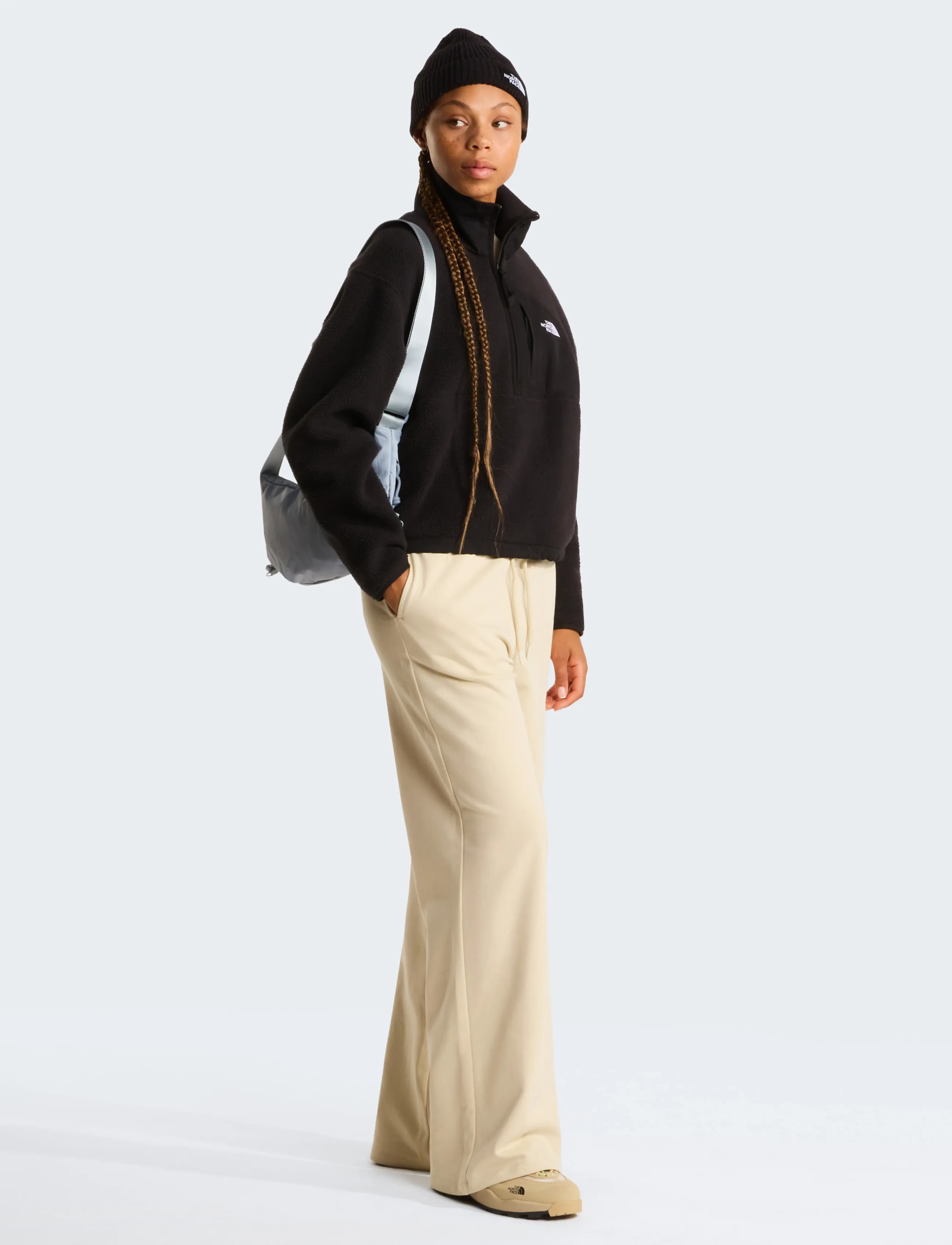 The North Face - W YUMIORI OFF PEAK 1/2 ZIP JACKET - oberteile - tnf black - 3