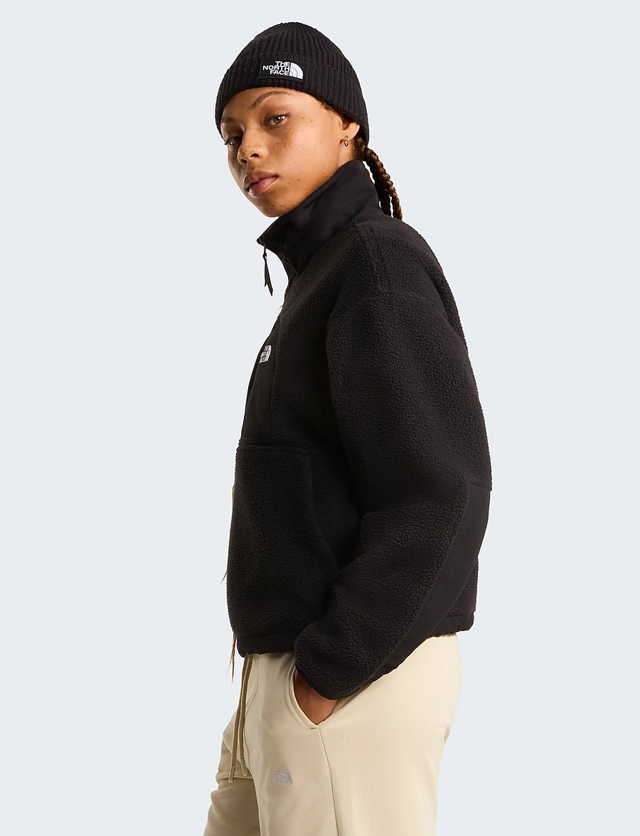 The North Face - W YUMIORI OFF PEAK 1/2 ZIP JACKET - oberteile - tnf black - 4
