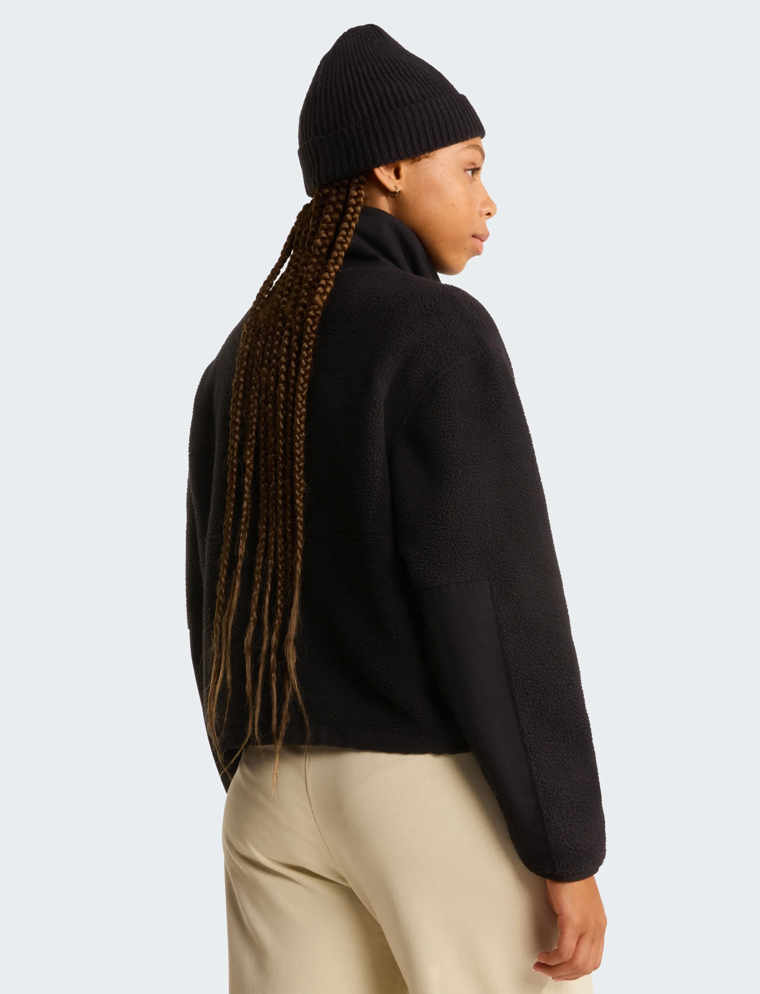 The North Face - W YUMIORI OFF PEAK 1/2 ZIP JACKET - oberteile - tnf black - 5