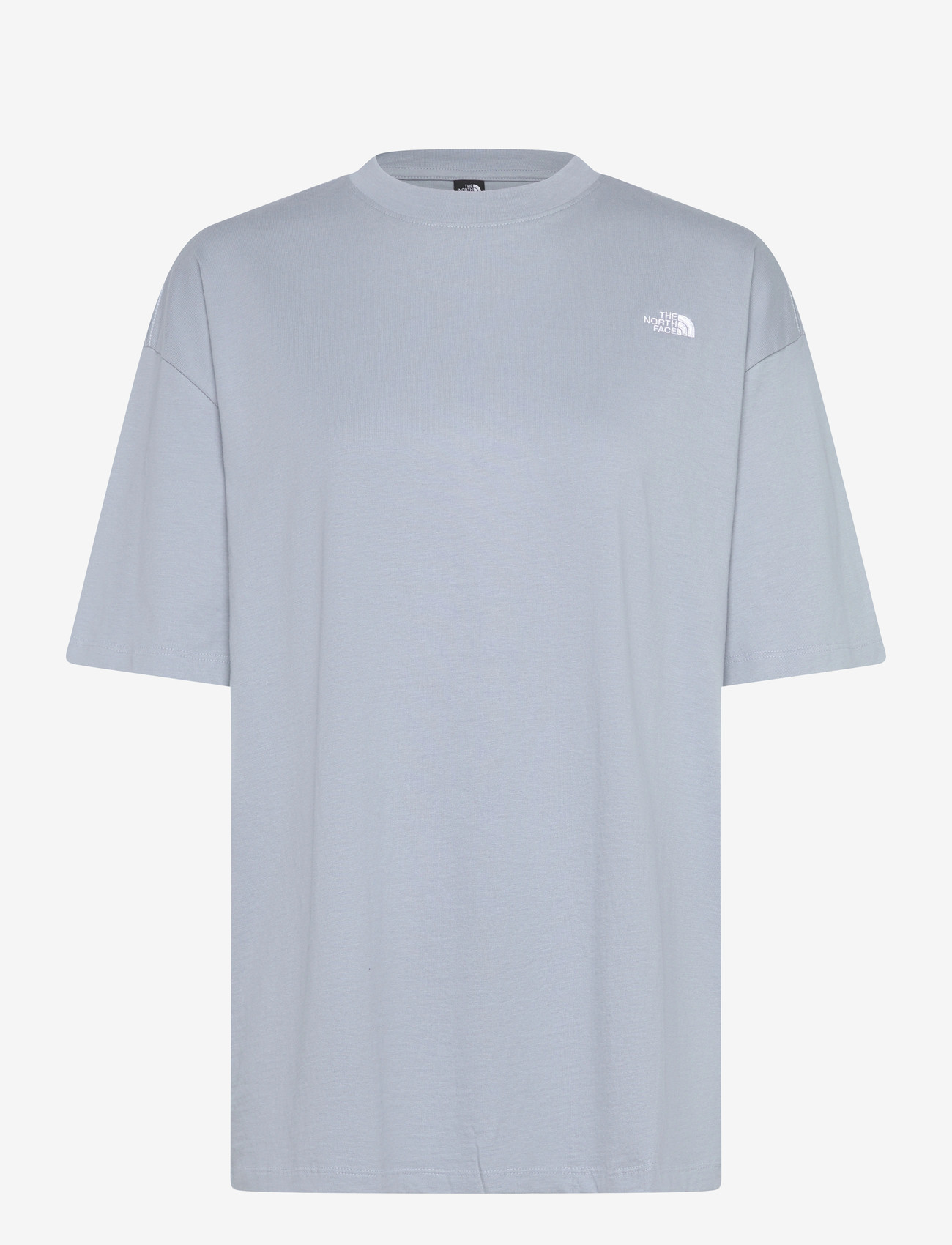 The North Face - W TNF ESSENTIAL SIMPLE DOME OS SS TEE - t-shirts - frost grey - 1