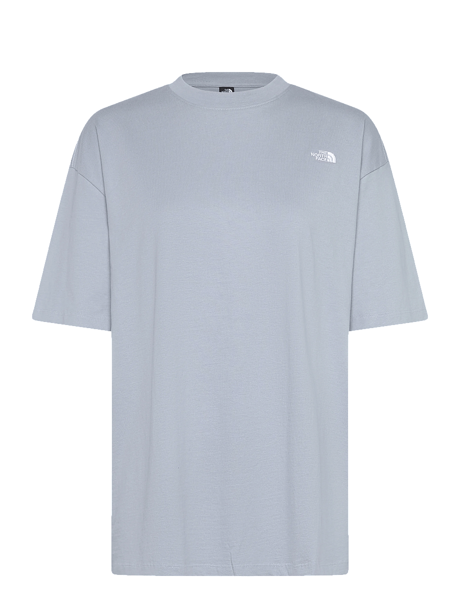 The North Face - W TNF ESSENTIAL SIMPLE DOME OS SS TEE - t-shirts - frost grey - 1