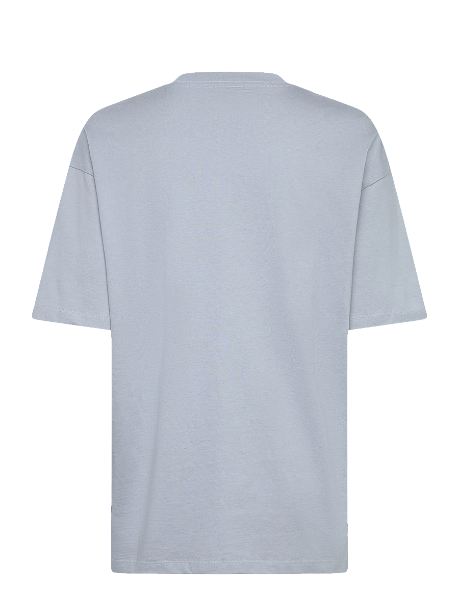 The North Face - W TNF ESSENTIAL SIMPLE DOME OS SS TEE - t-shirts - frost grey - 2