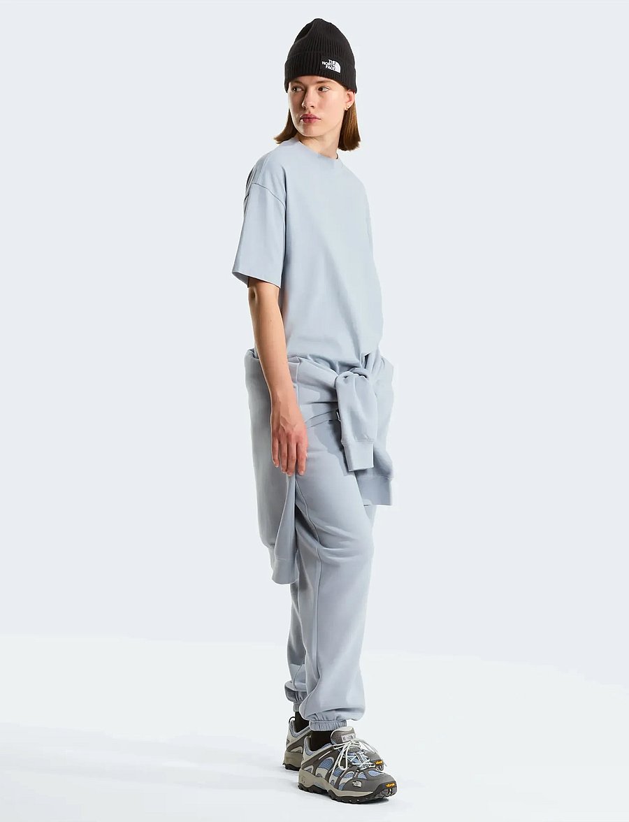 The North Face - W TNF ESSENTIAL SIMPLE DOME OS SS TEE - t-shirts - frost grey - 3