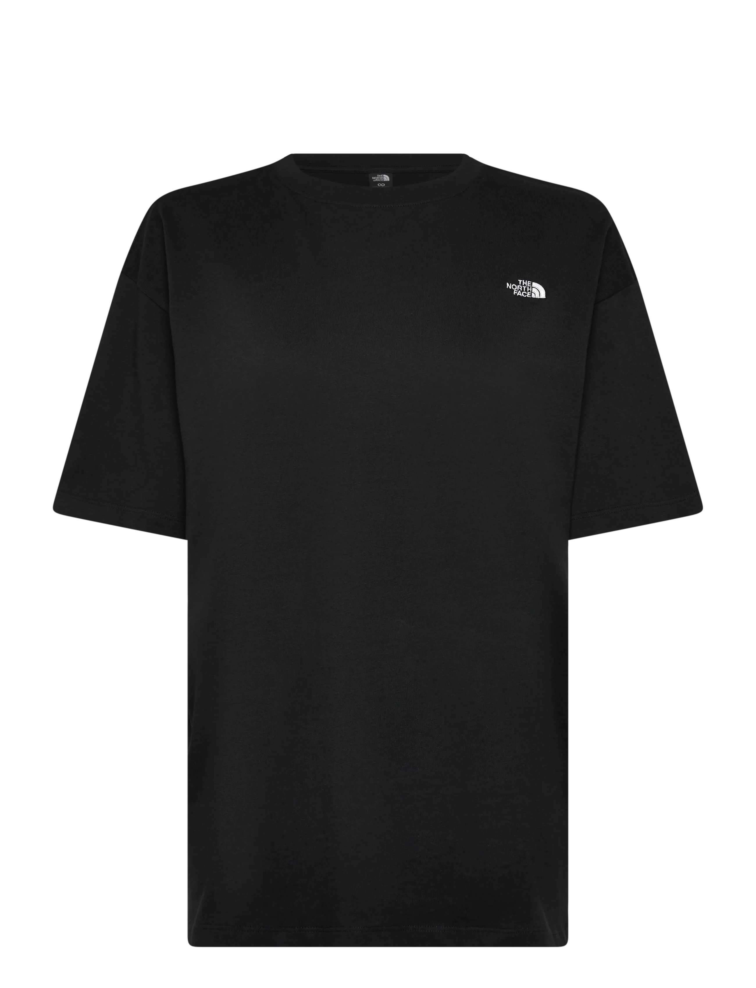 The North Face W TNF ESSENTIAL SIMPLE DOME OS SS TEE - Uus - TNF BLACK / black