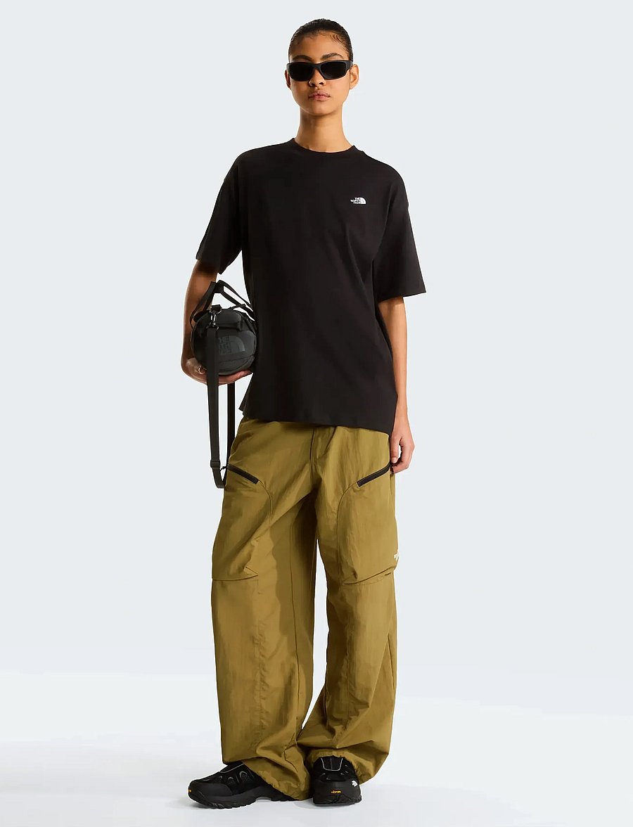 The North Face - W TNF ESSENTIAL SIMPLE DOME OS SS TEE - alussärgid ja t-särgid - tnf black - 3
