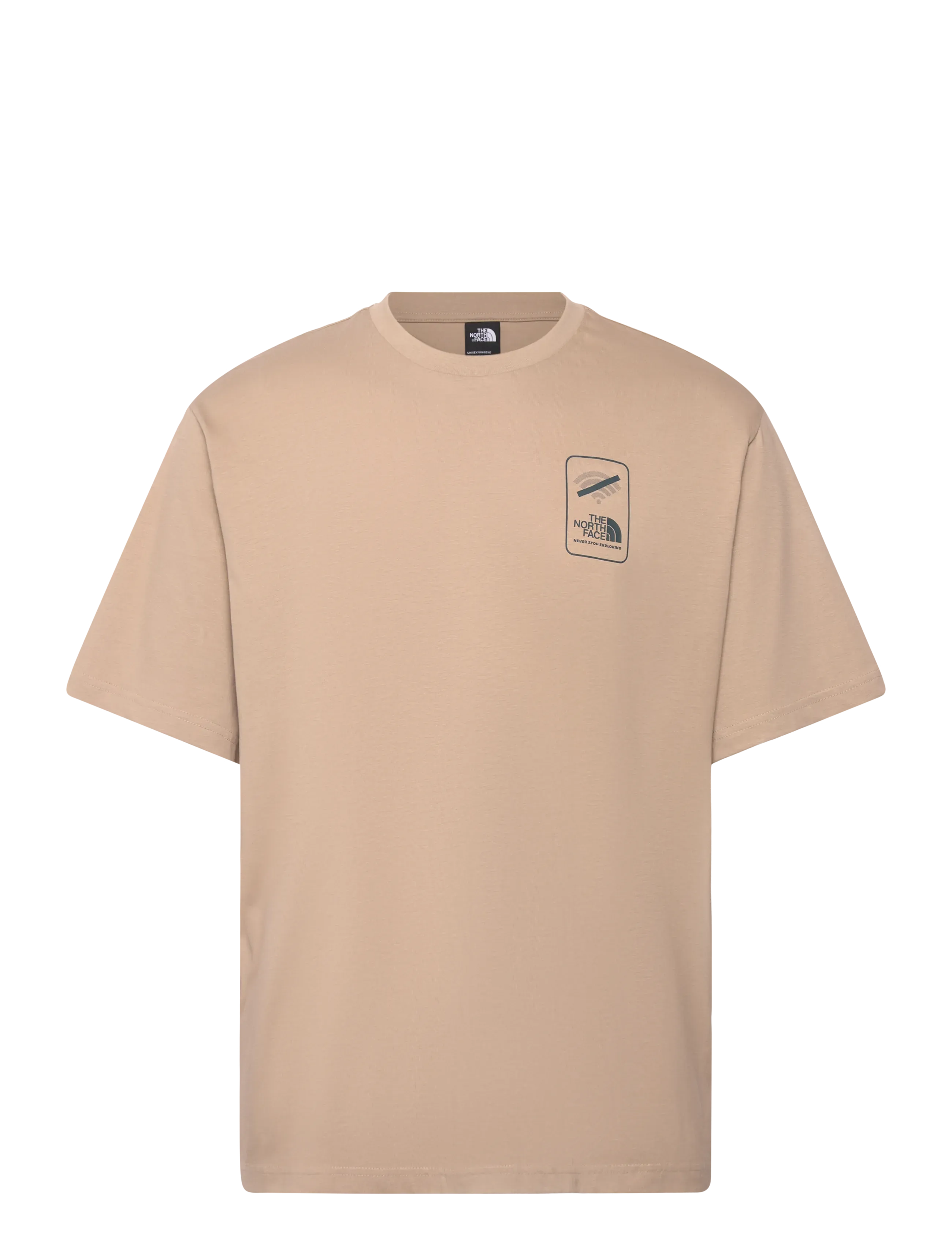 The North Face - U NO SIGNAL RELAXED S/S TEE - t-shirts - mushroom grey - 0