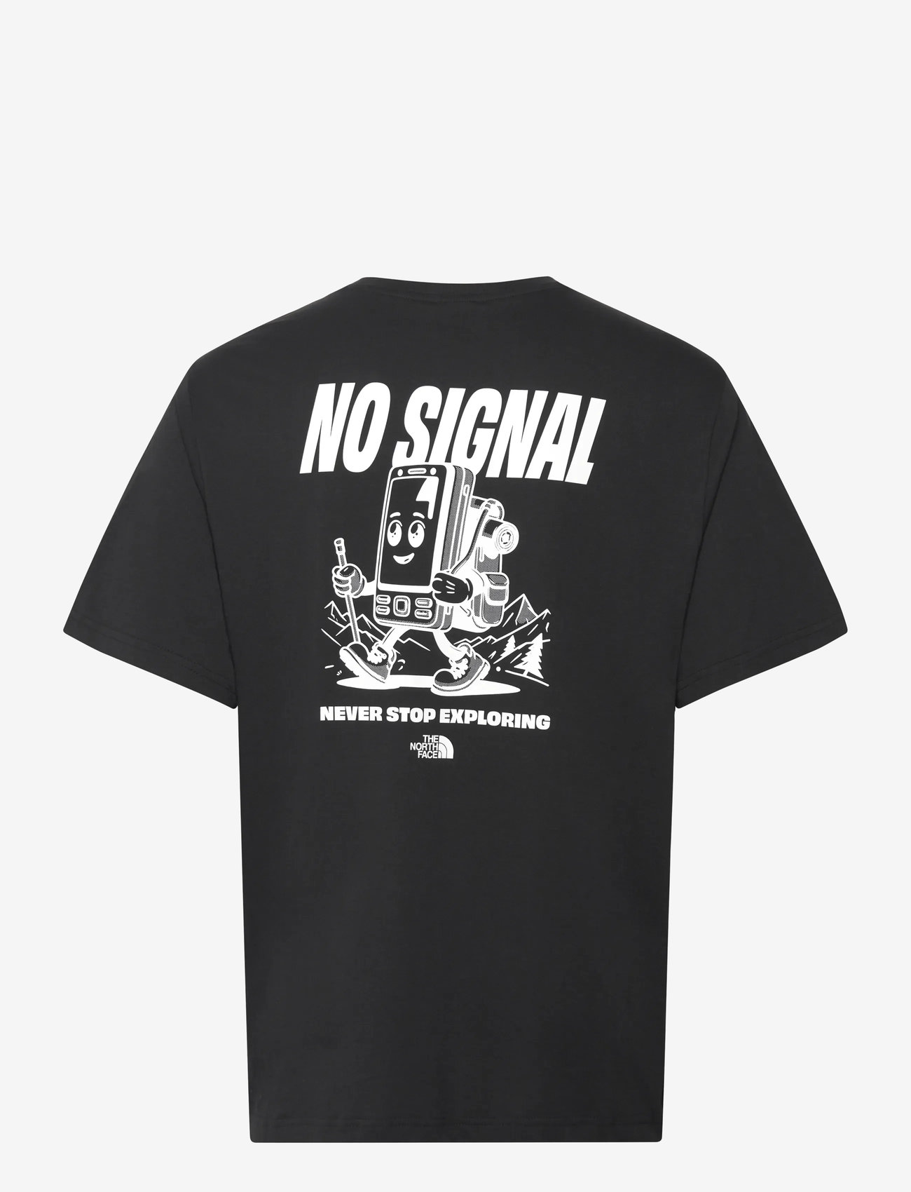 The North Face - U NO SIGNAL RELAXED S/S TEE - t-shirts - tnf black - 1