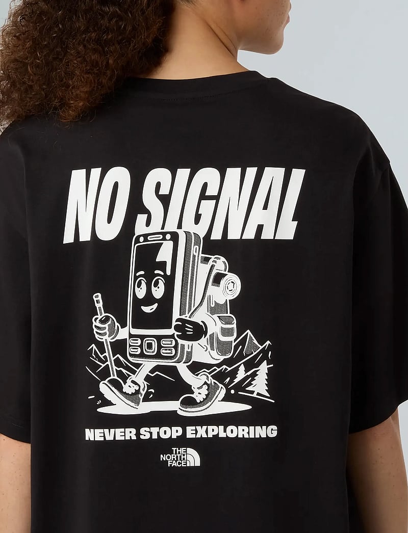 The North Face - U NO SIGNAL RELAXED S/S TEE - t-shirts - tnf black - 2