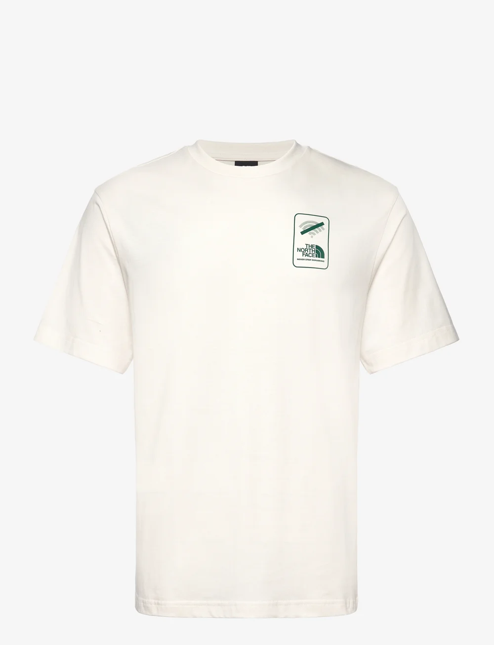 The North Face - U NO SIGNAL RELAXED S/S TEE - alussärgid ja t-särgid - white dune - 0