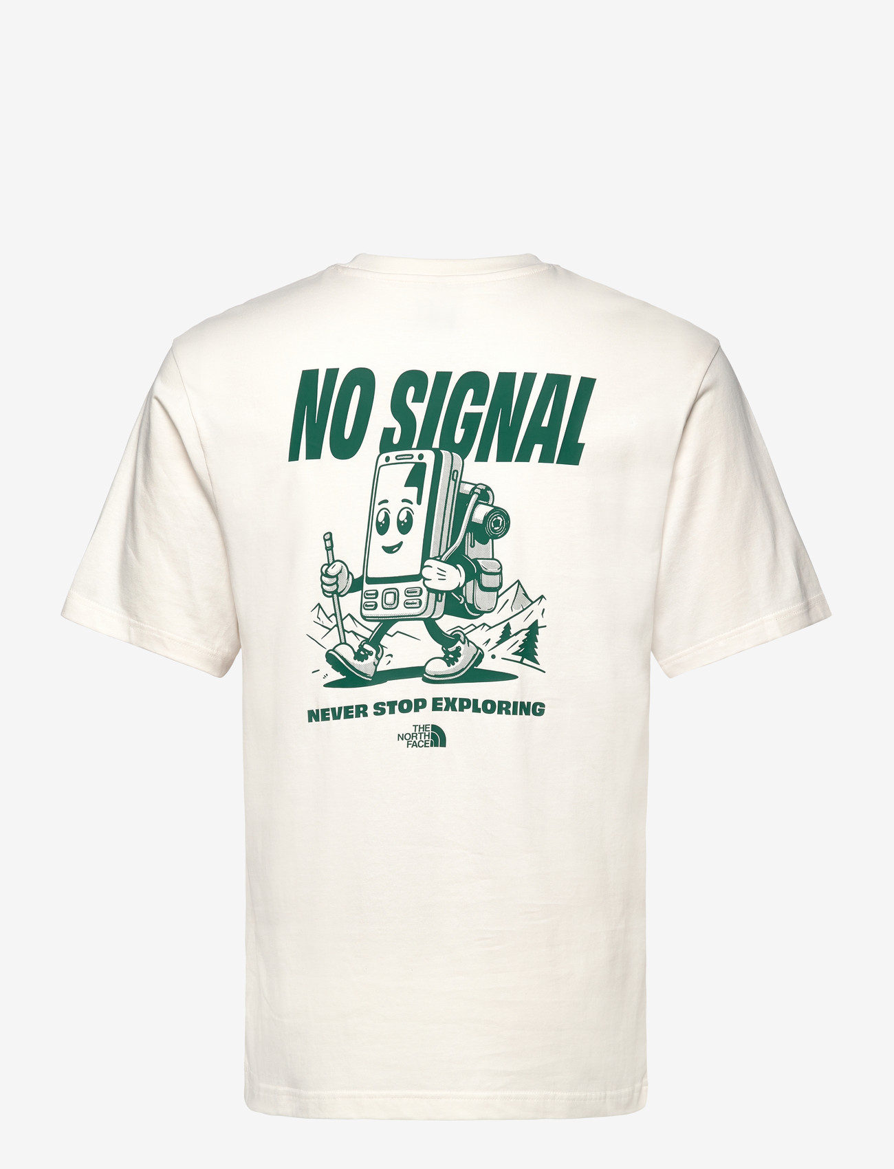 The North Face - U NO SIGNAL RELAXED S/S TEE - t-shirts - white dune - 1