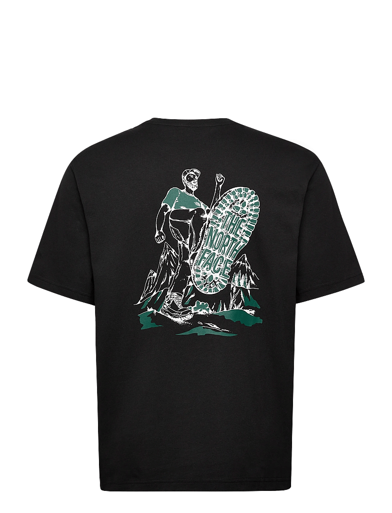 The North Face - U HKE BACKPACK RELAXED S/S TEE - t-shirts - tnf black - 1