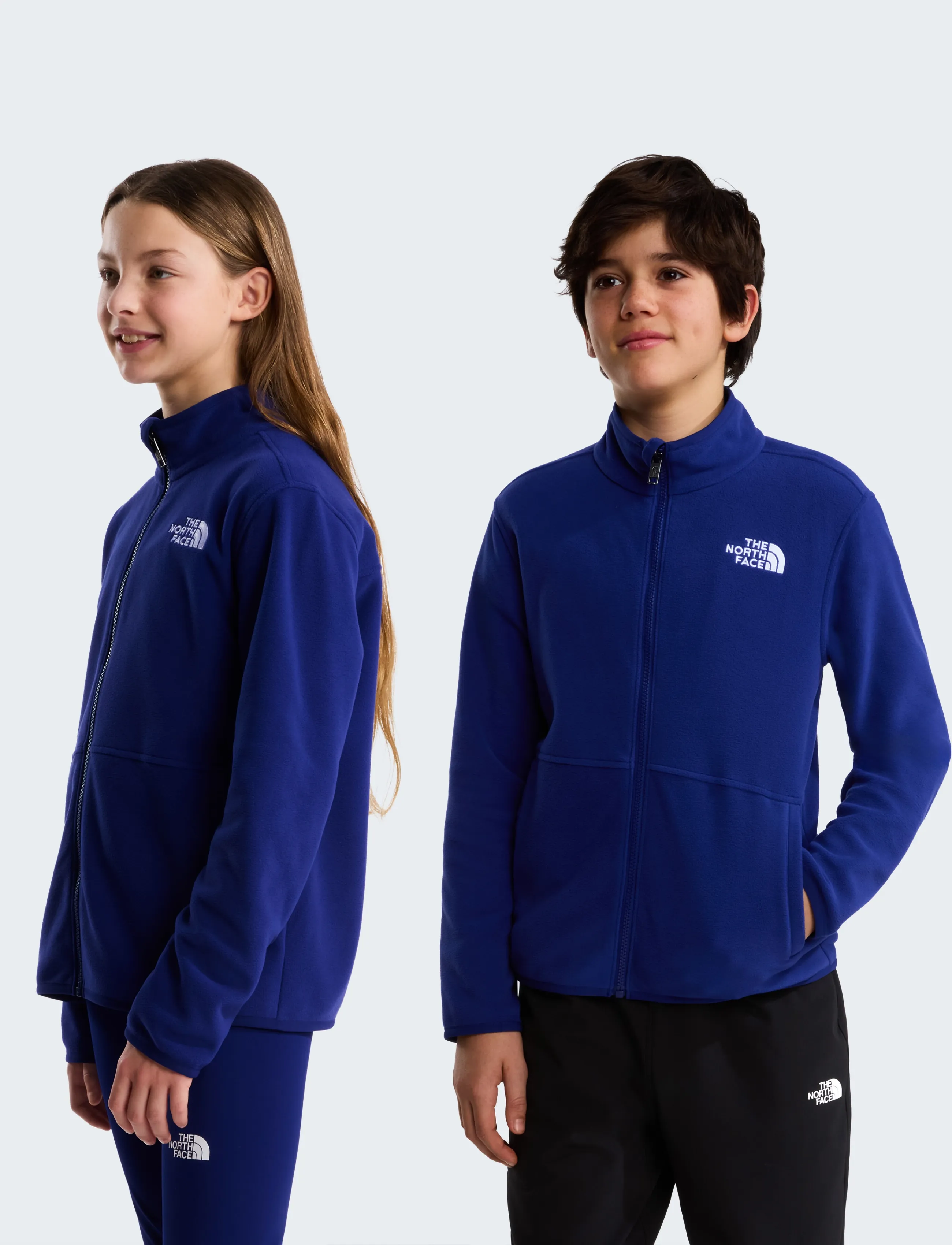 The North Face - TEEN GLACIER FZ ZIP IN JACKET - isolerede jakker - bold blue - 0