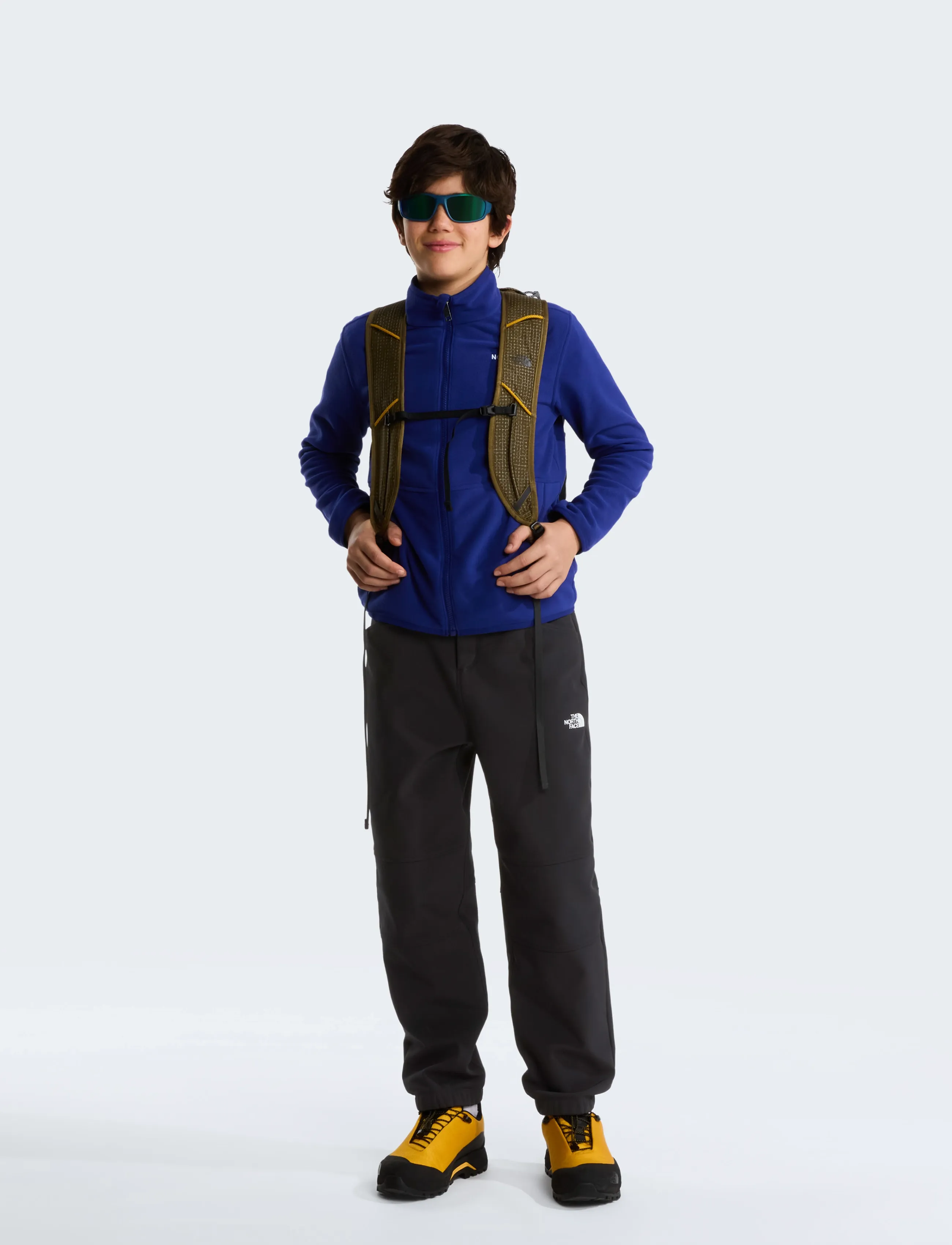 The North Face - TEEN GLACIER FZ ZIP IN JACKET - isolerede jakker - bold blue - 3