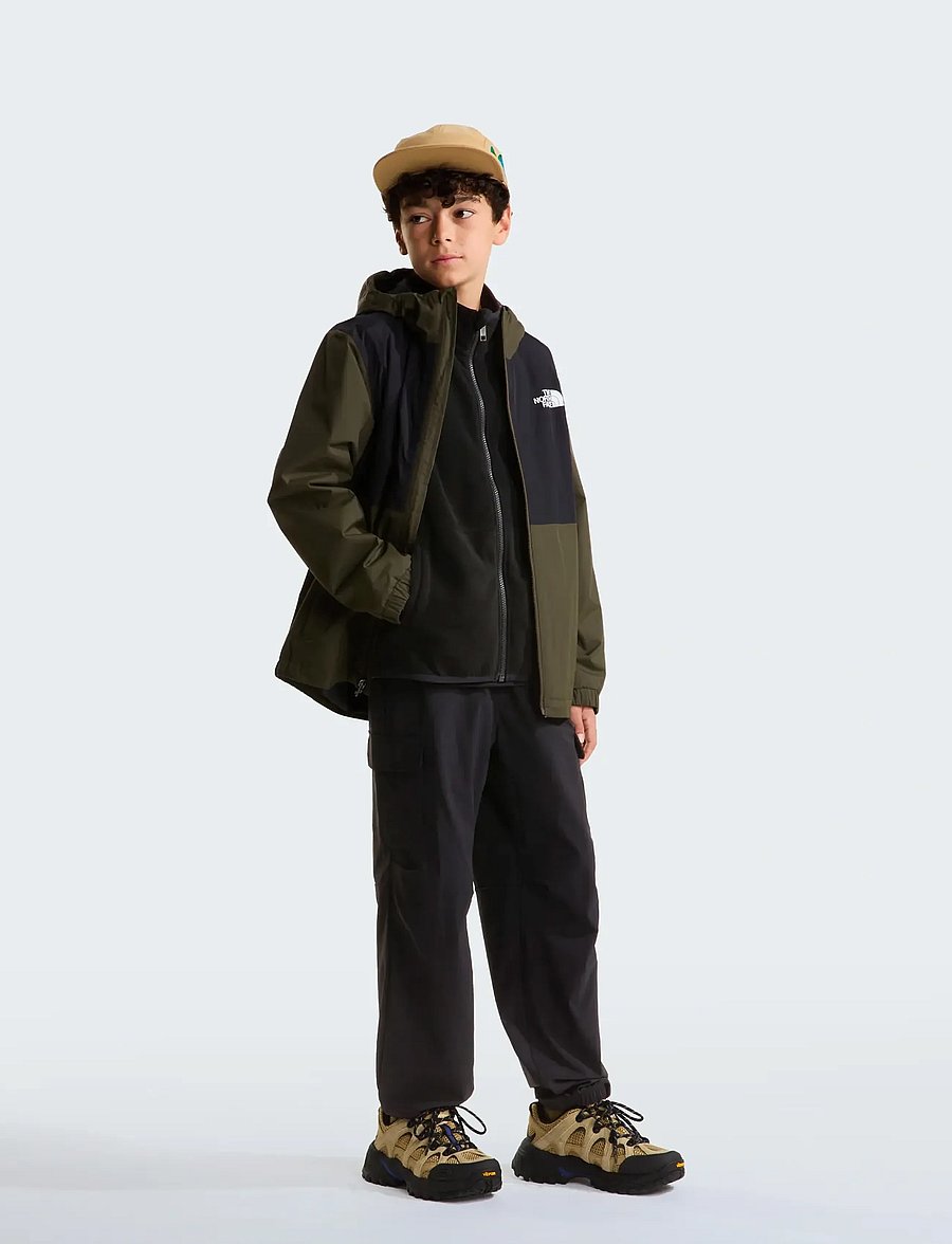 The North Face - TEEN GLACIER FZ ZIP IN JACKET - fleece jackets - tnf black - 3