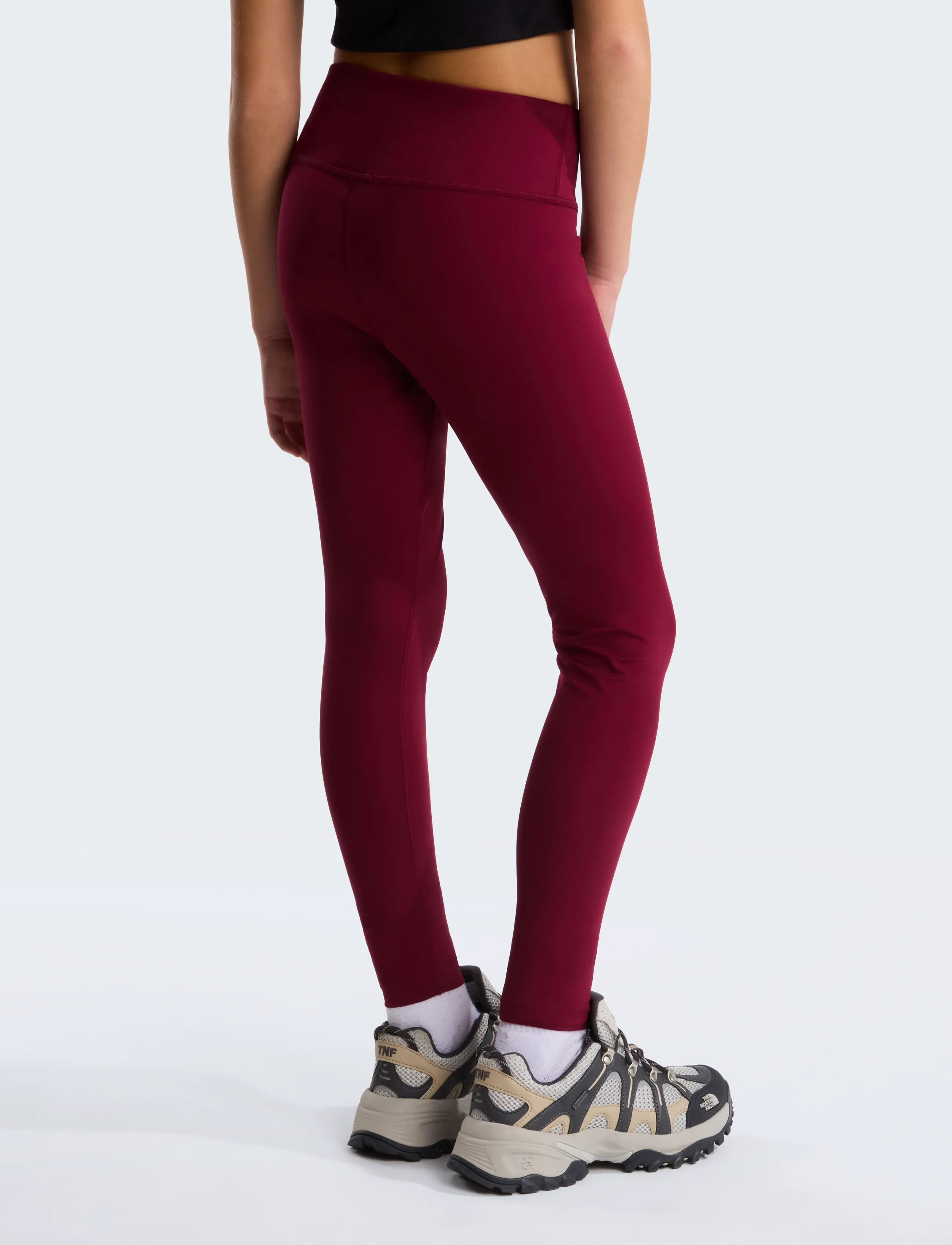 The North Face - G FLEX LEGGING - running & training tights - burgundy crush - 5