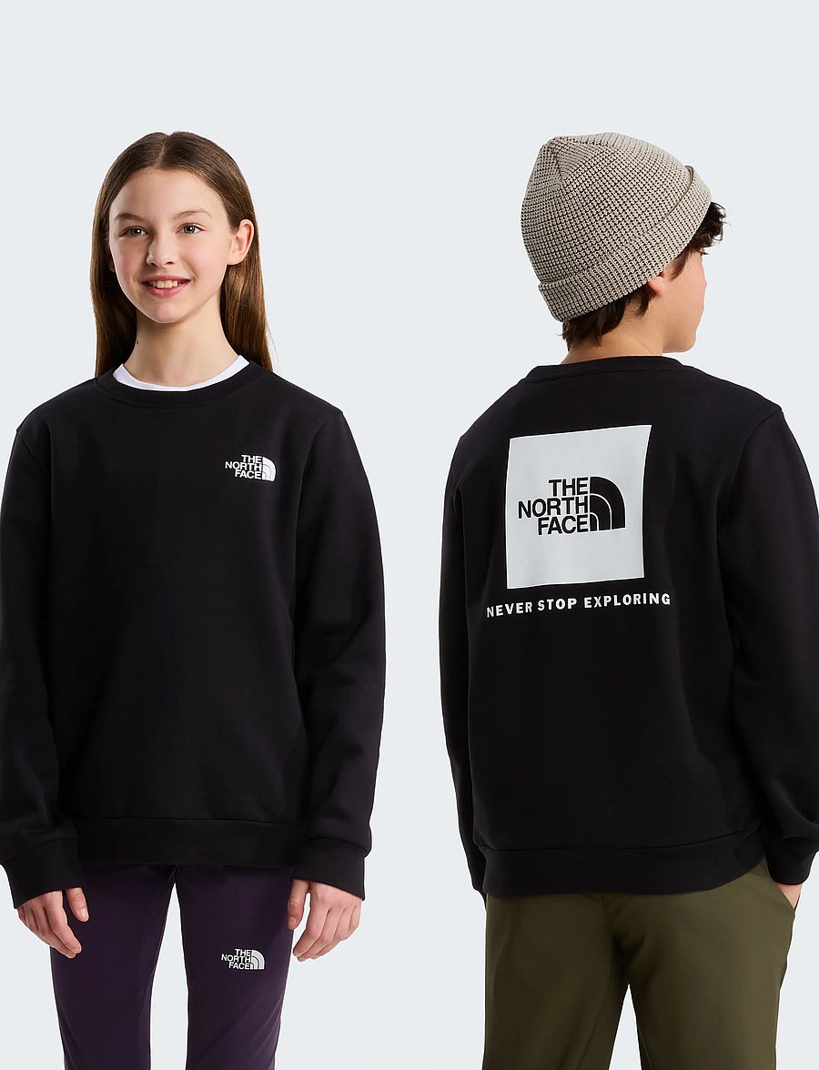 The North Face - TEEN EVOLUTION BOX NSE CREW - dressipluusid - tnf black - 0