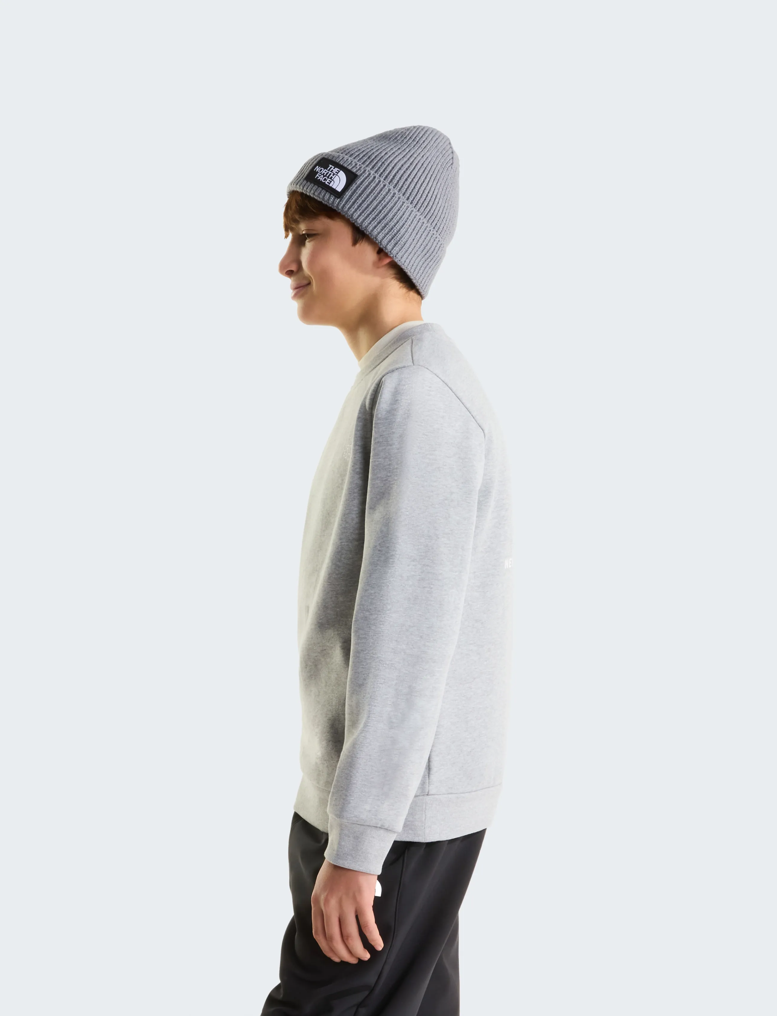 The North Face - TEEN EVOLUTION BOX NSE CREW - dressipluusid - tnf pale grey heather - 5