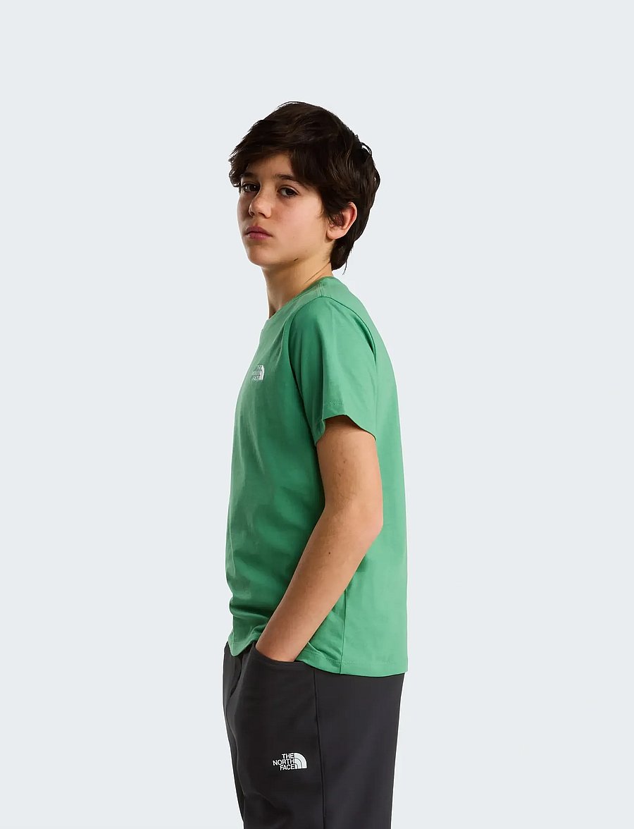 The North Face - TEEN EVOLUTION SIMPLE DOME S/S TEE - kurzärmelig - dimmed algae - 4