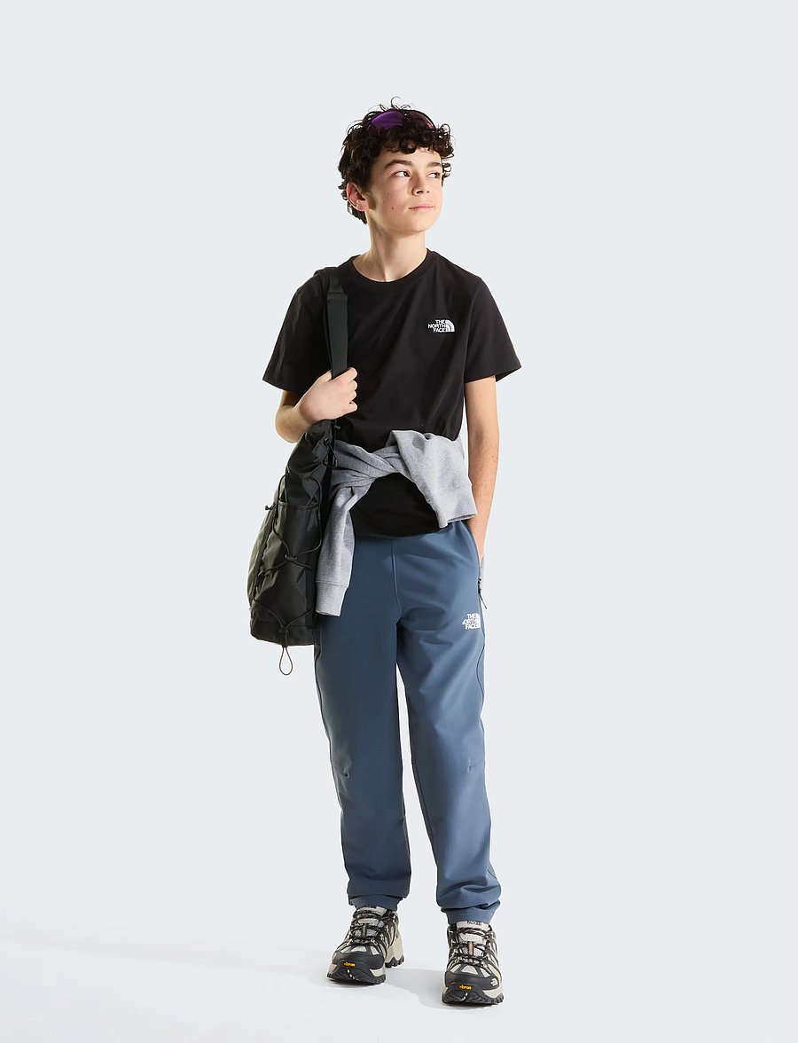 The North Face - TEEN EVOLUTION SIMPLE DOME S/S TEE - lühikeste varrukatega t-särgid - tnf black - 3