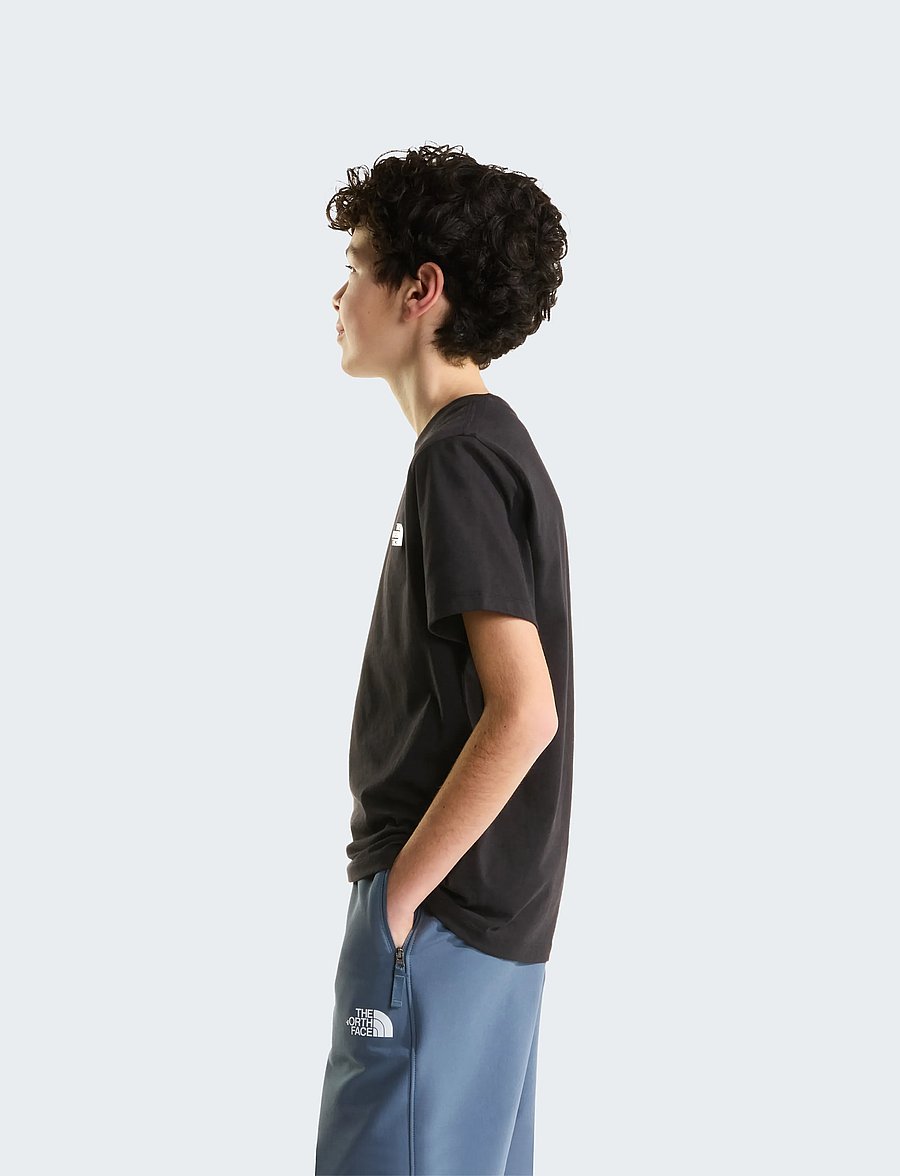 The North Face - TEEN EVOLUTION SIMPLE DOME S/S TEE - lühikeste varrukatega t-särgid - tnf black - 4