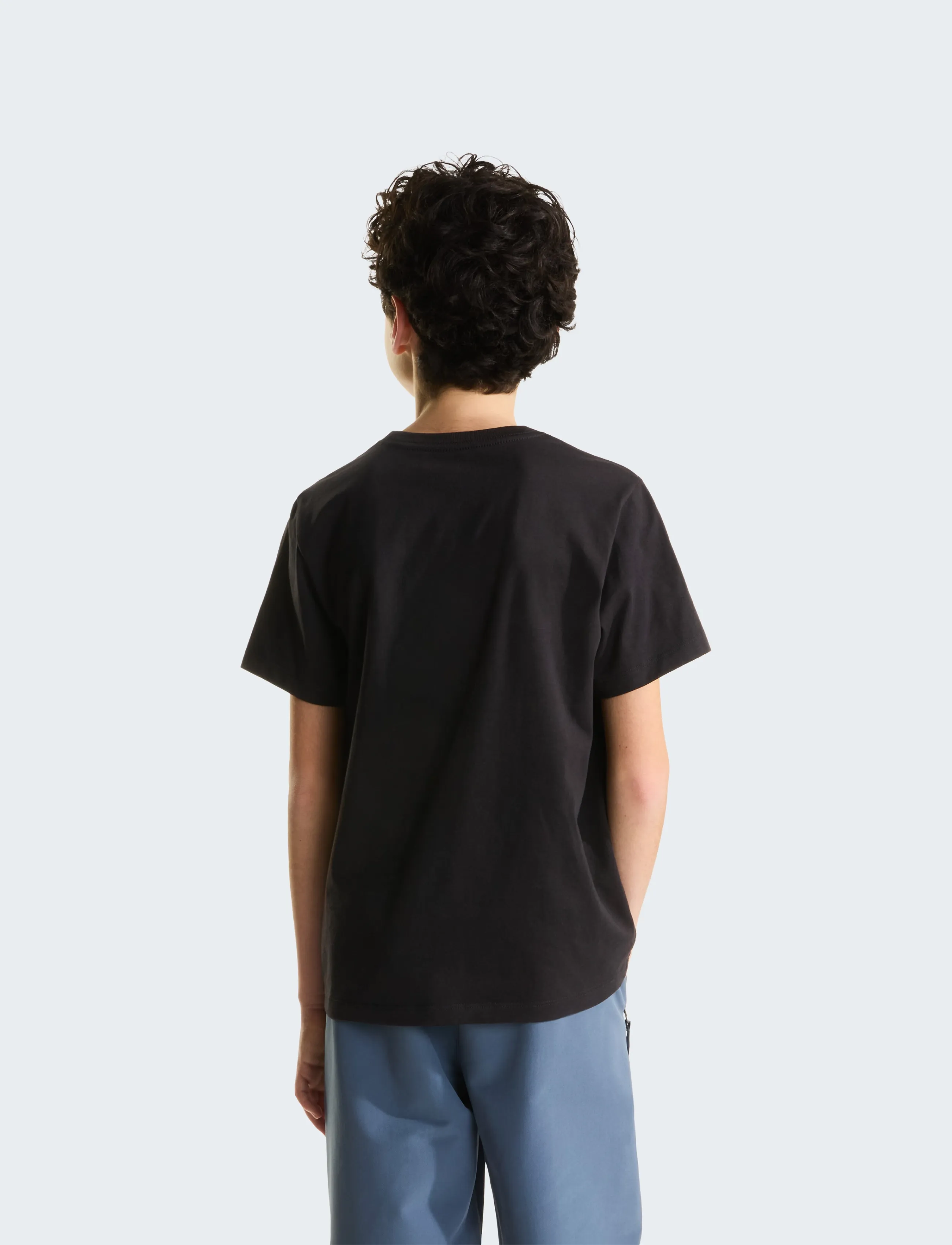 The North Face - TEEN EVOLUTION SIMPLE DOME S/S TEE - lühikeste varrukatega t-särgid - tnf black - 5