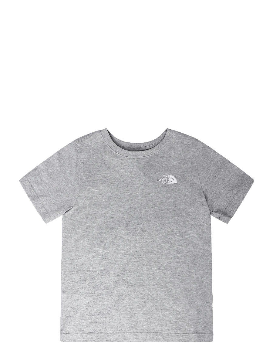 The North Face - TEEN EVOLUTION SIMPLE DOME S/S TEE - lühikeste varrukatega t-särgid - tnf pale grey heather - 1