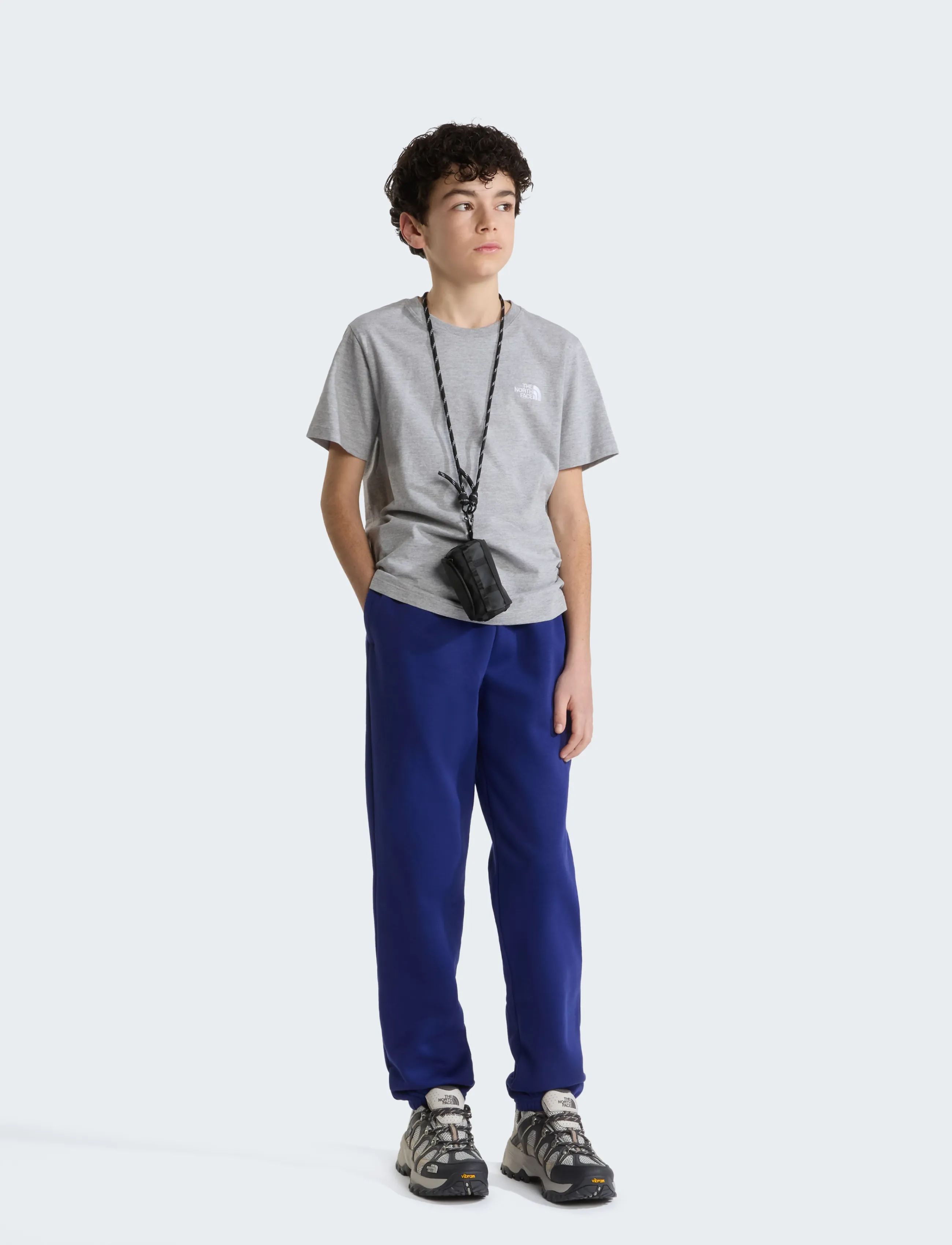 The North Face - TEEN EVOLUTION SIMPLE DOME S/S TEE - kurzärmelig - tnf pale grey heather - 3