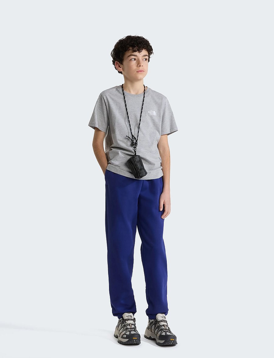 The North Face - TEEN EVOLUTION SIMPLE DOME S/S TEE - lühikeste varrukatega t-särgid - tnf pale grey heather - 3