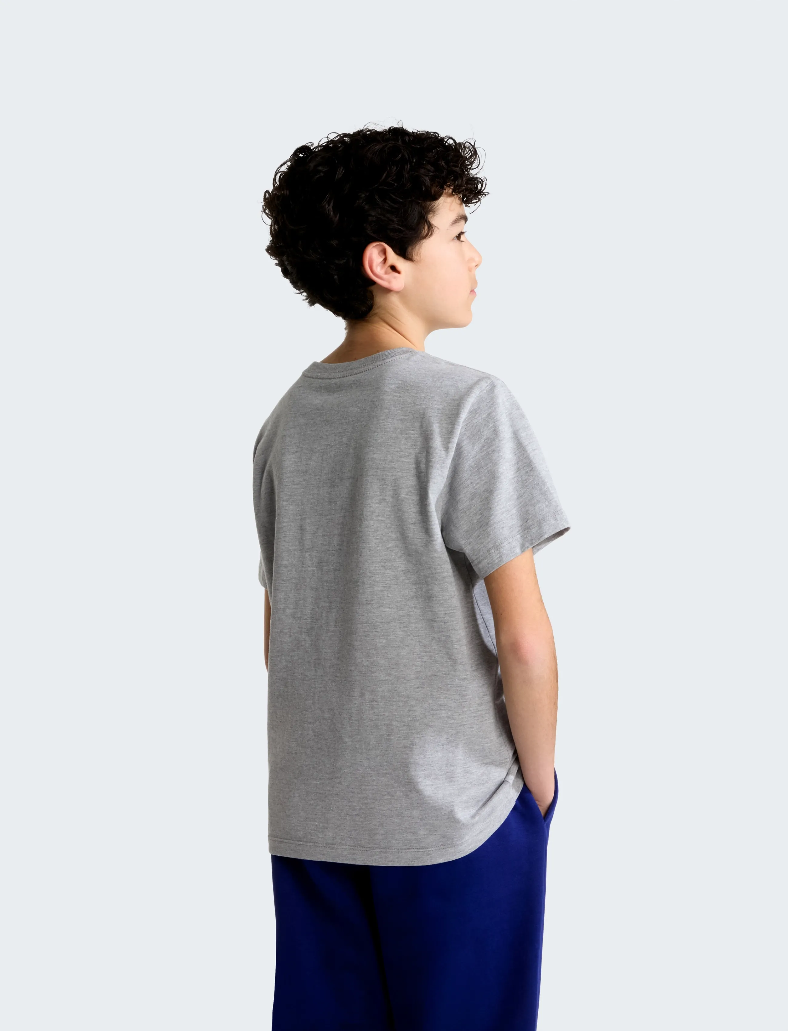 The North Face - TEEN EVOLUTION SIMPLE DOME S/S TEE - kurzärmelig - tnf pale grey heather - 5