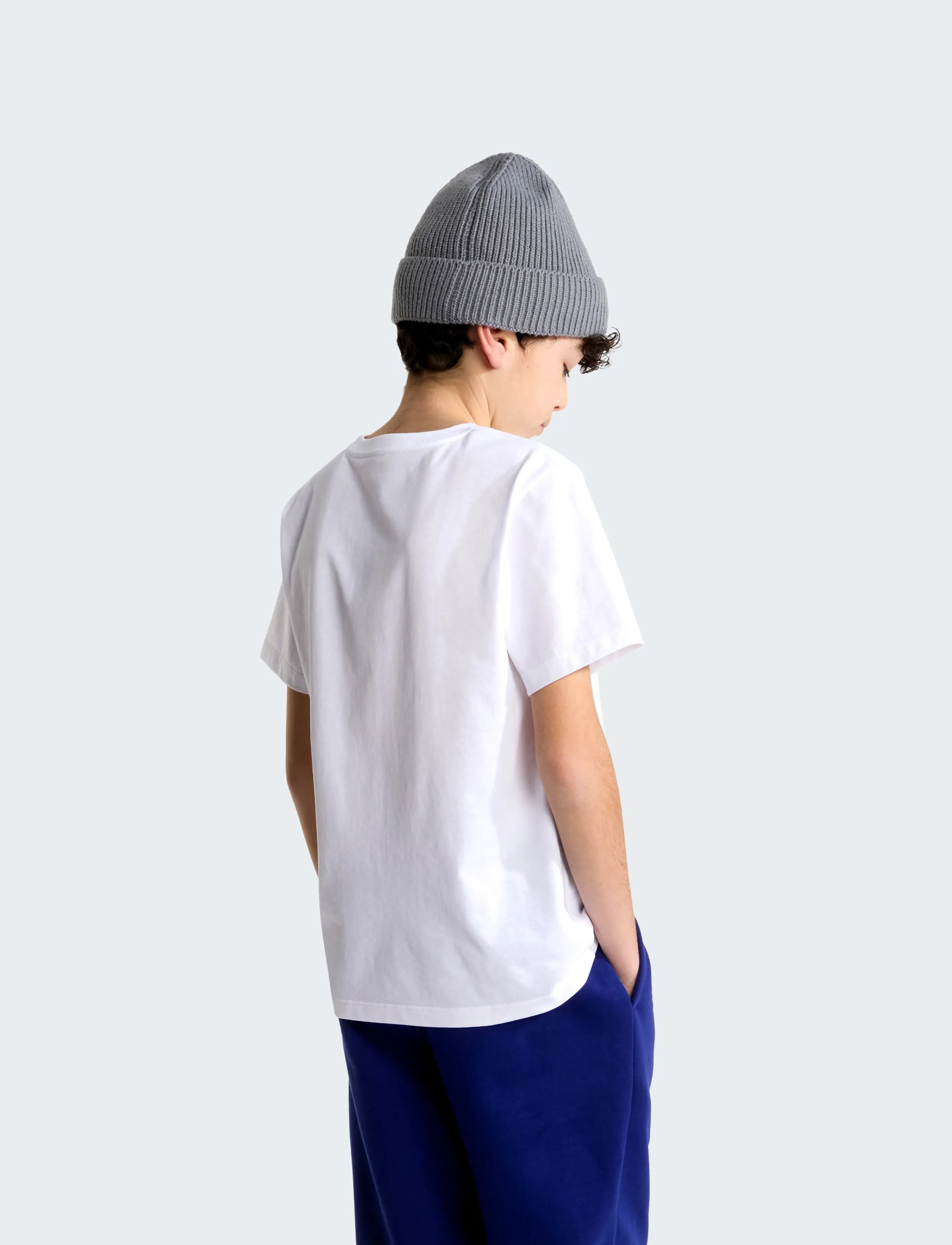 The North Face - TEEN EVOLUTION SIMPLE DOME S/S TEE - kurzärmelig - tnf white - 5