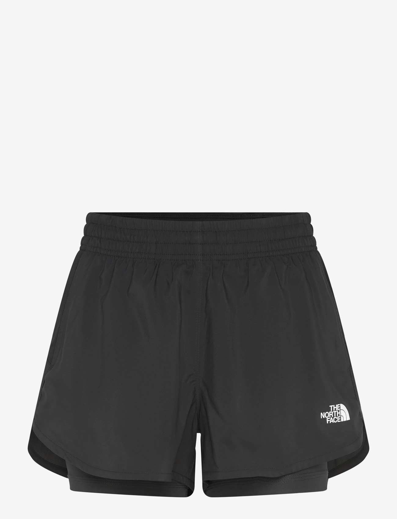 The North Face - W FLEX 2 IN 1 SHORT - trainingsshorts - tnf black - 1