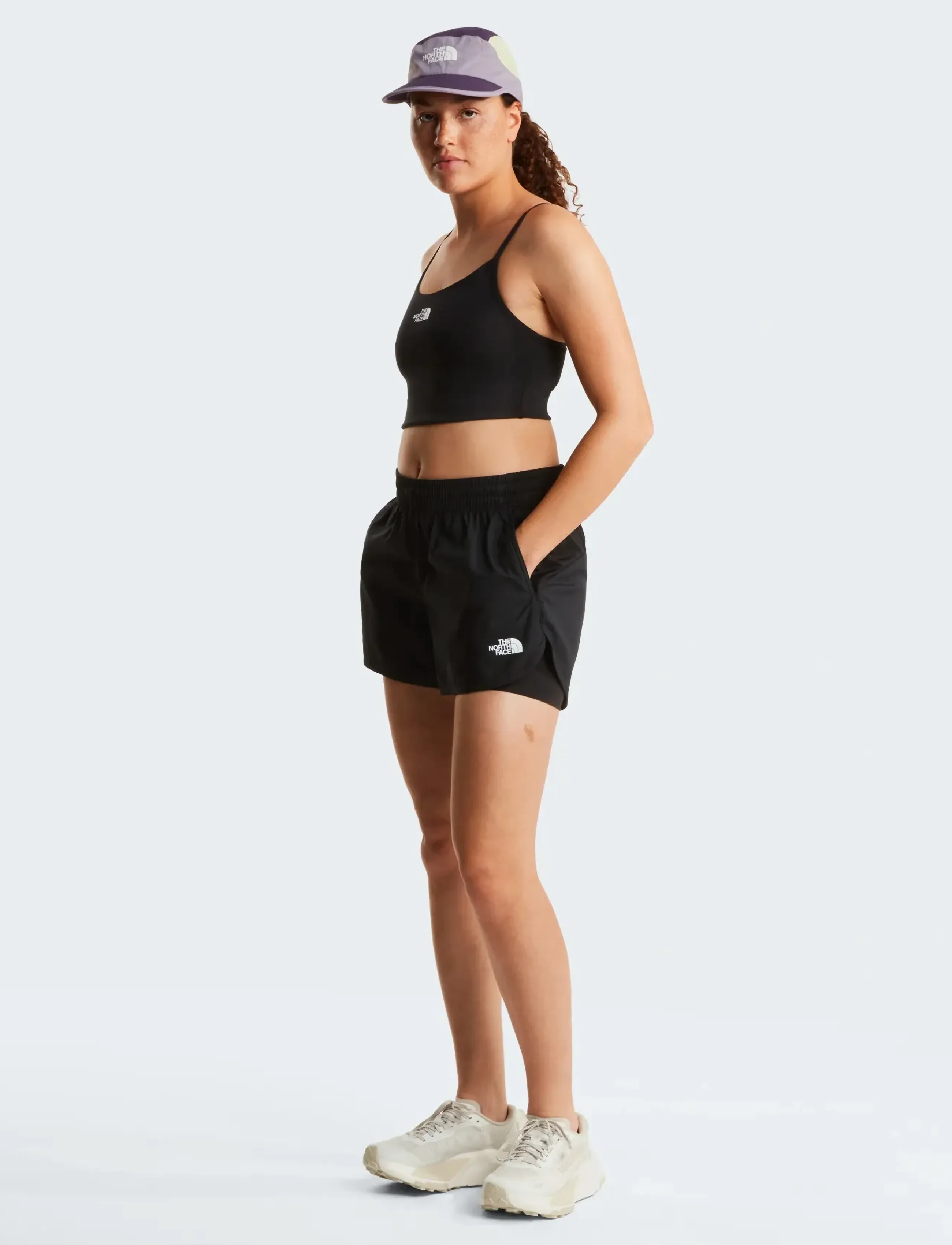 The North Face - W FLEX 2 IN 1 SHORT - training shorts - tnf black - 3