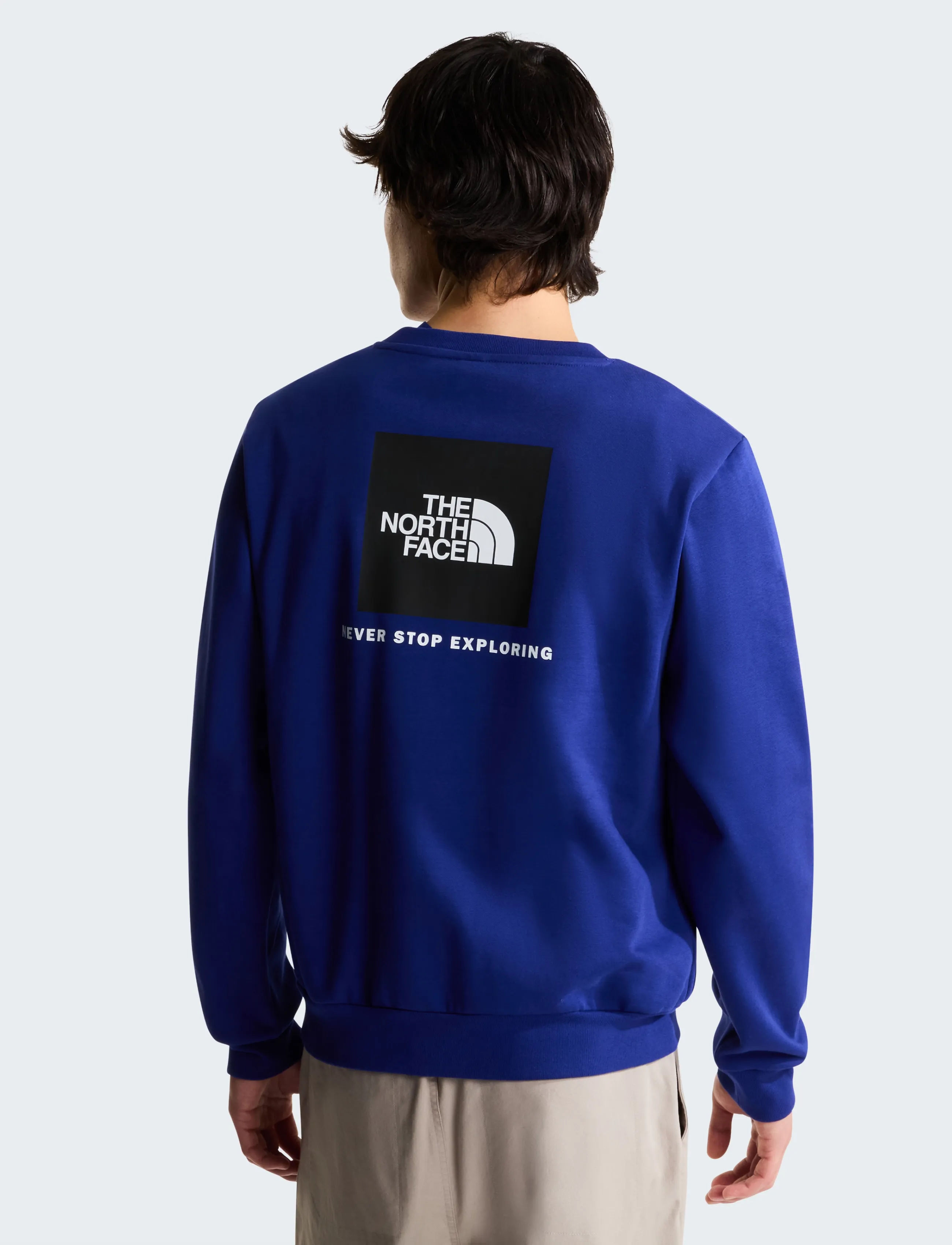 The North Face M EVOLUTION BOX NSE REGULAR CREW - Sweatshirts - BOLD BLUE / blue