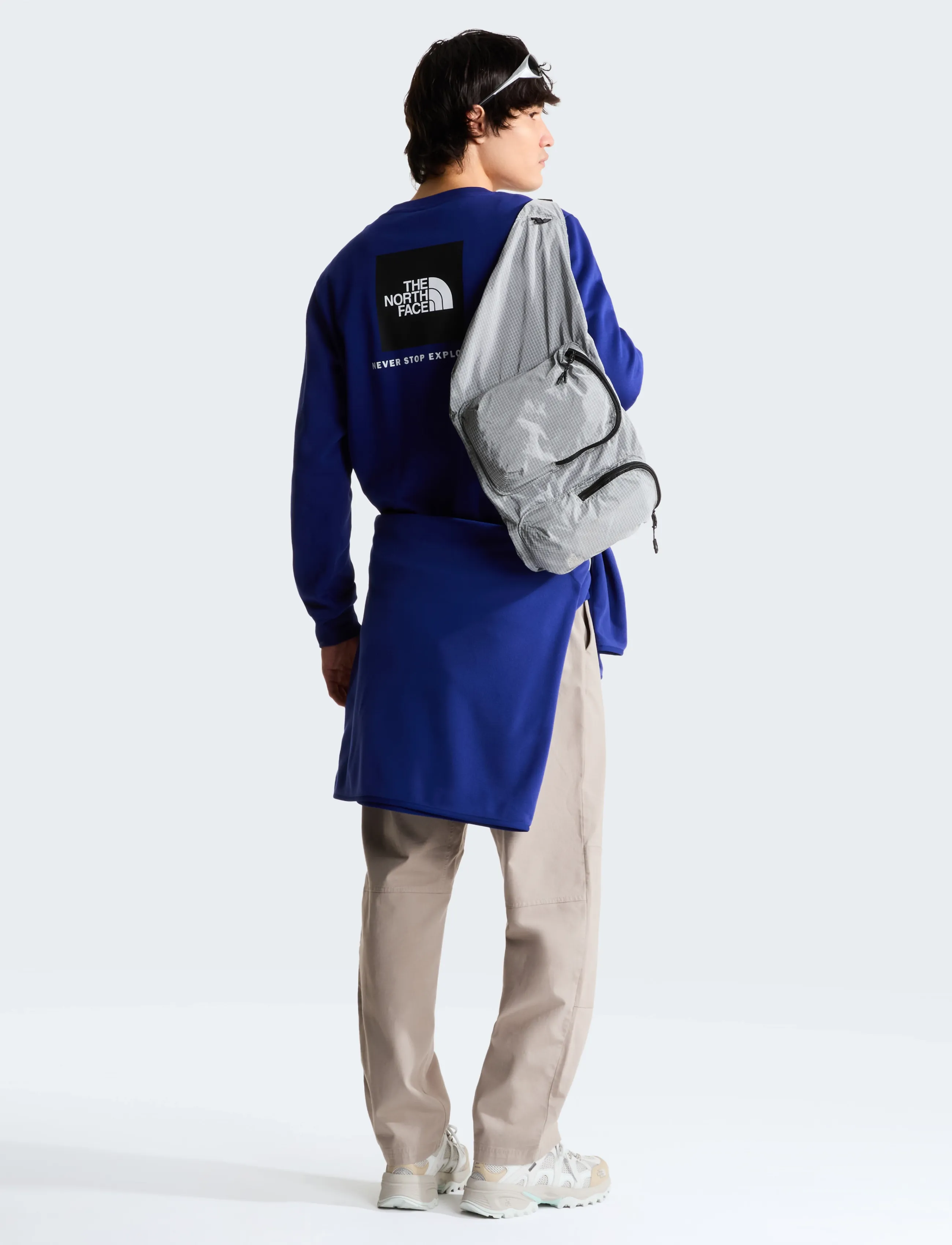 The North Face - M EVOLUTION BOX NSE REGULAR CREW - oberteile - bold blue - 3