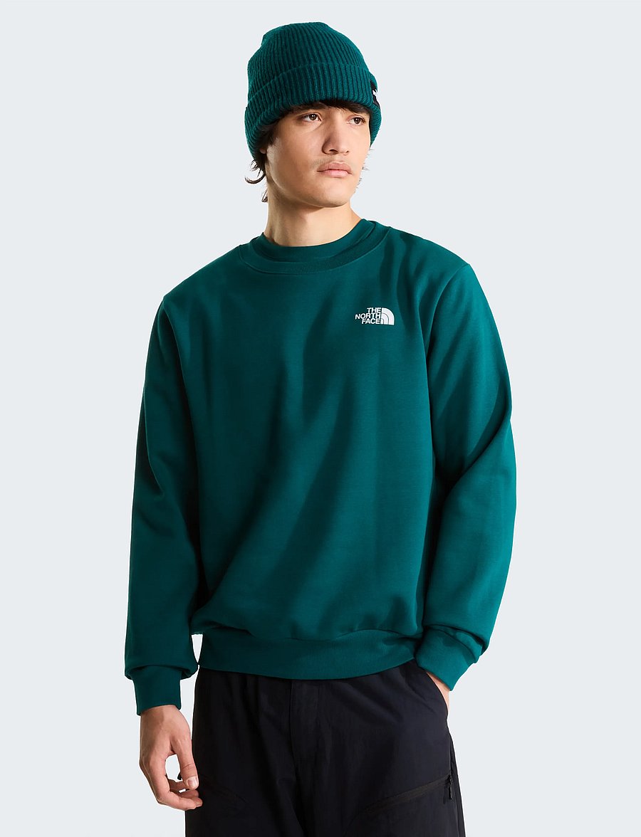 The North Face - M EVOLUTION BOX NSE REGULAR CREW - alussärgid - pacific teal - 3