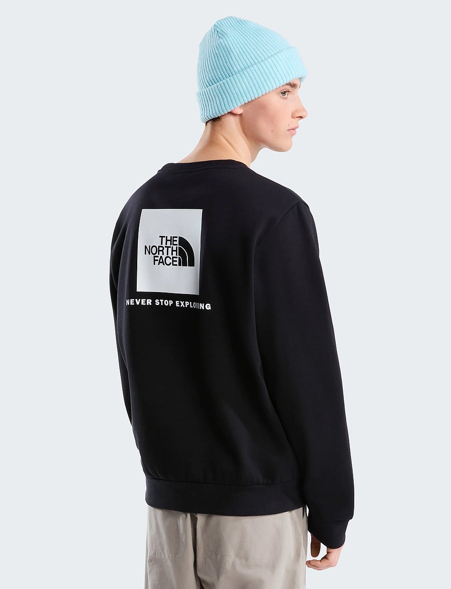 The North Face - M EVOLUTION BOX NSE REGULAR CREW - oberteile - tnf black - 0