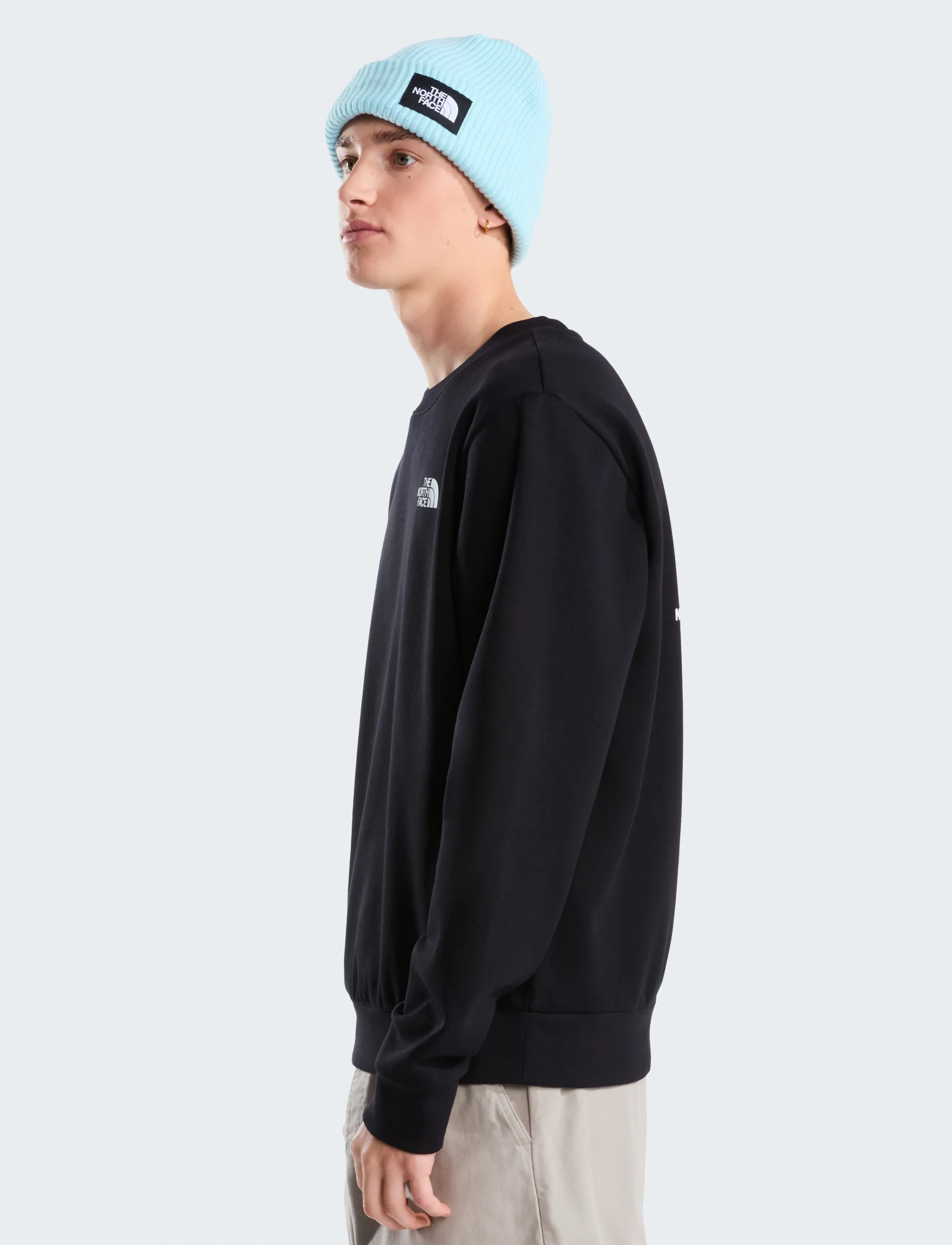 The North Face - M EVOLUTION BOX NSE REGULAR CREW - oberteile - tnf black - 5
