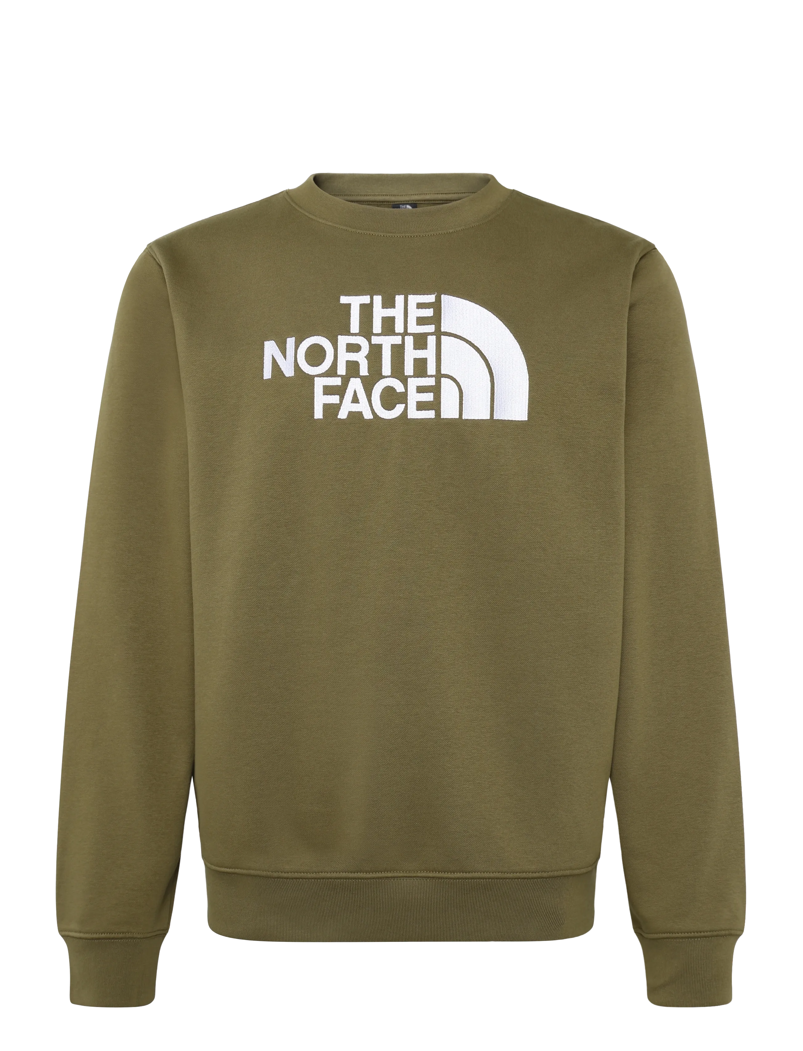 The North Face M TNF ESSENTIAL DREW PEAK REGULAR CREW - Tänavastiil - CARAWAY SEED / khaki/green