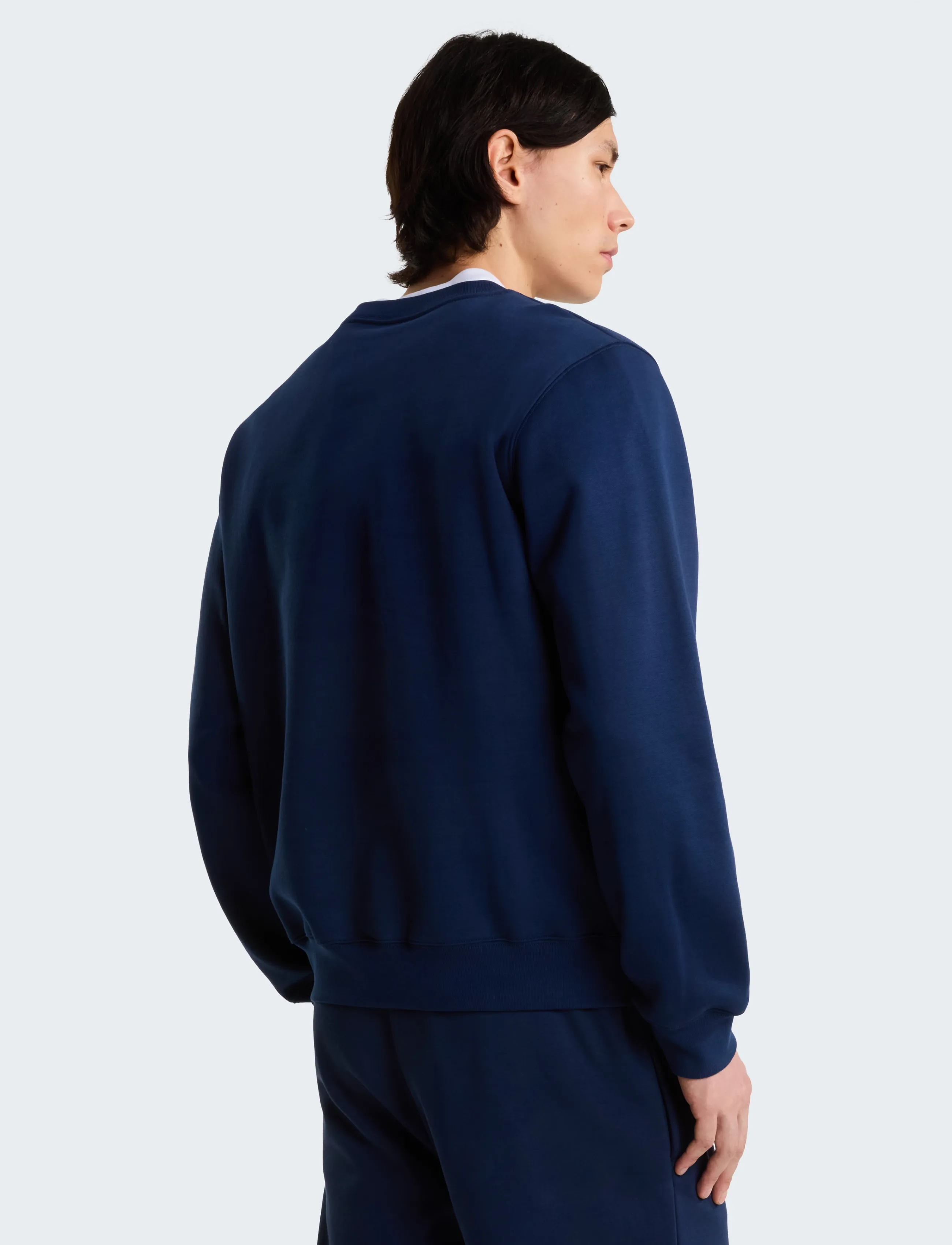 The North Face - M TNF ESSENTIAL DREW PEAK REGULAR CREW - oberteile - summit navy - 5
