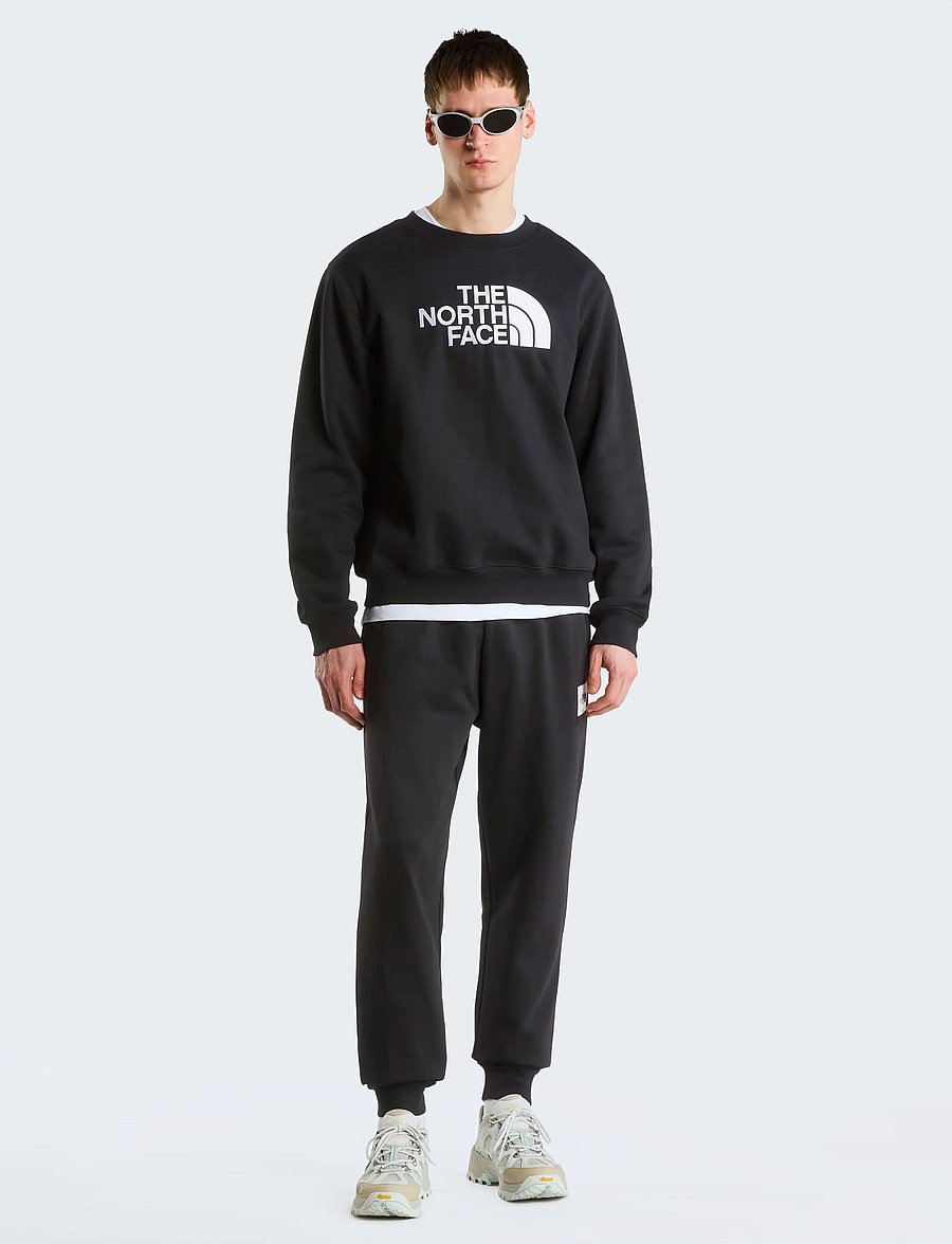 The North Face - M TNF ESSENTIAL DREW PEAK REGULAR CREW - oberteile - tnf black - 3