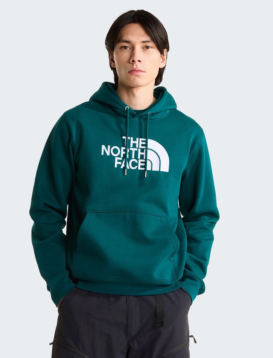 The North Face - M TNF ESSENTIAL DREW PEAK REGULAR HOODIE - overdele - pacific teal - 0