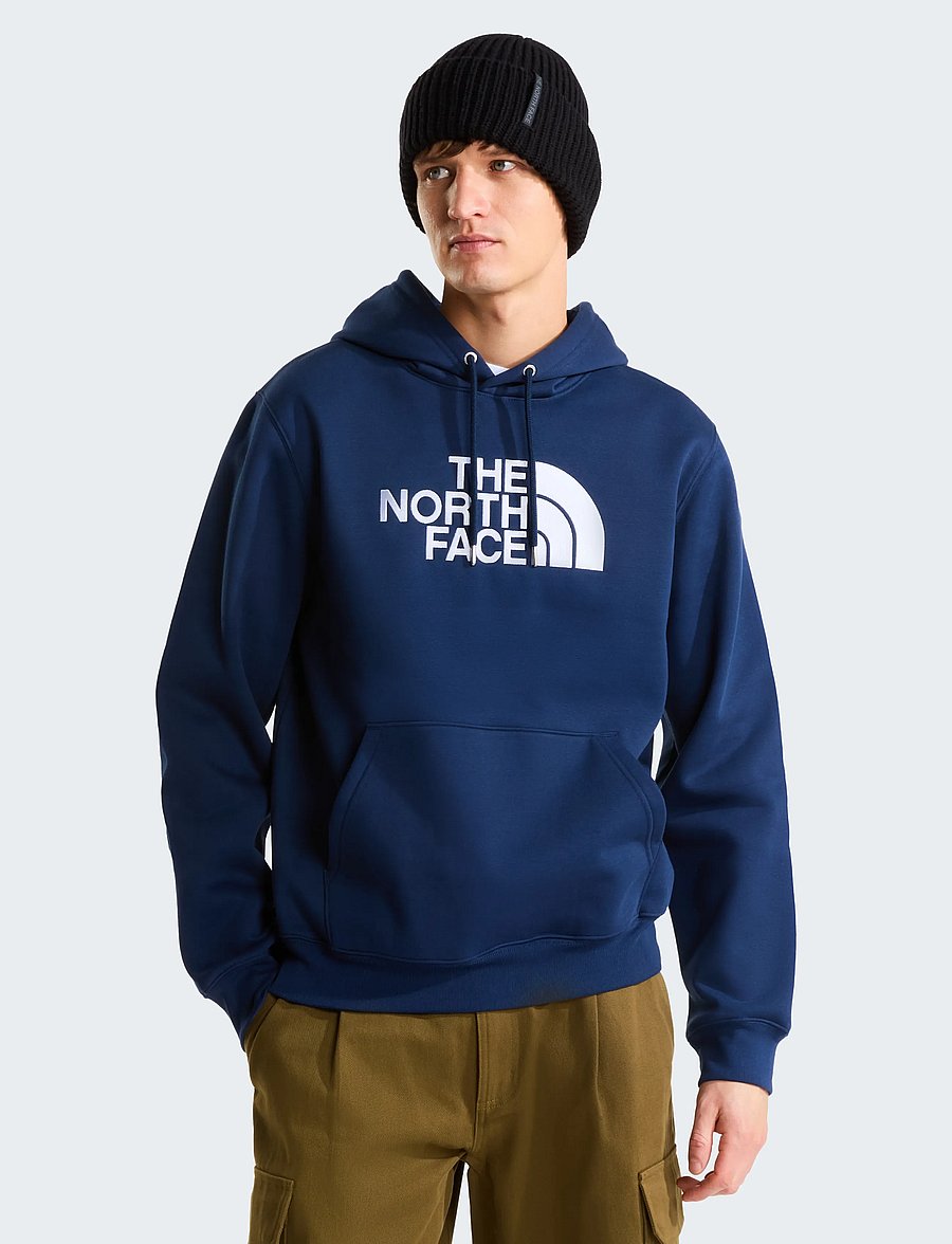 The North Face - M TNF ESSENTIAL DREW PEAK REGULAR HOODIE - huvtröjor - summit navy - 0