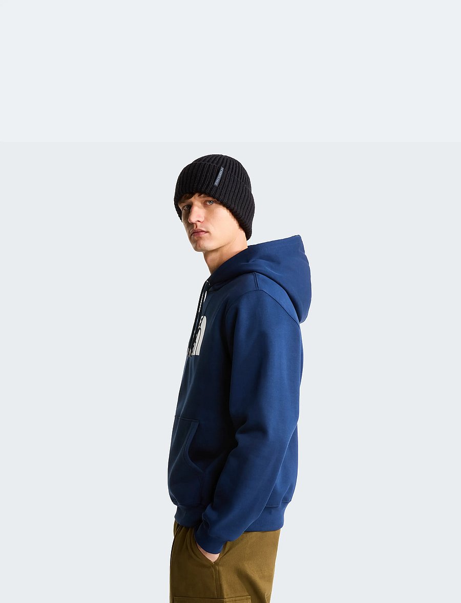 The North Face - M TNF ESSENTIAL DREW PEAK REGULAR HOODIE - huvtröjor - summit navy - 4