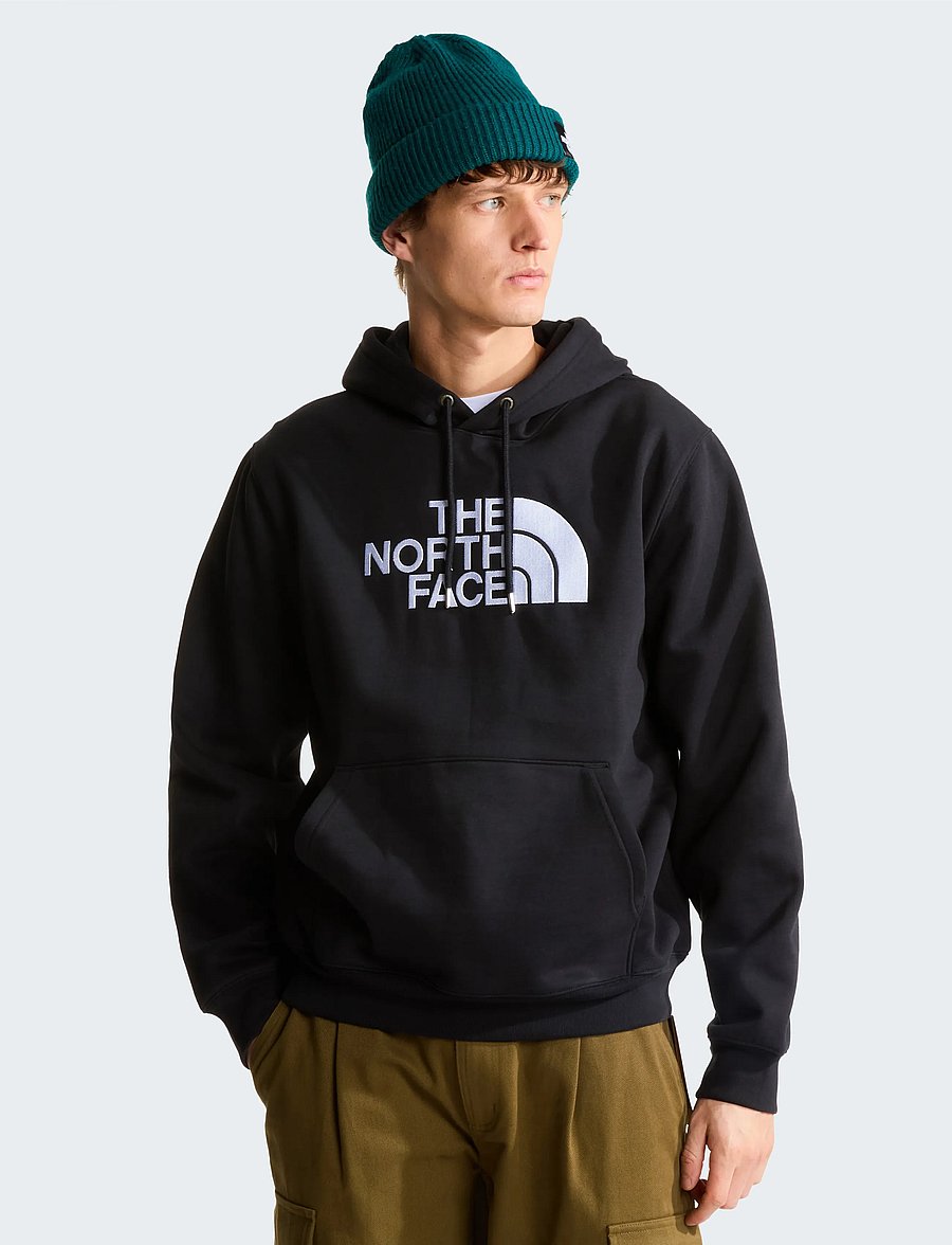 The North Face - M TNF ESSENTIAL DREW PEAK REGULAR HOODIE - kapuutsiga dressipluusid - tnf black - 0
