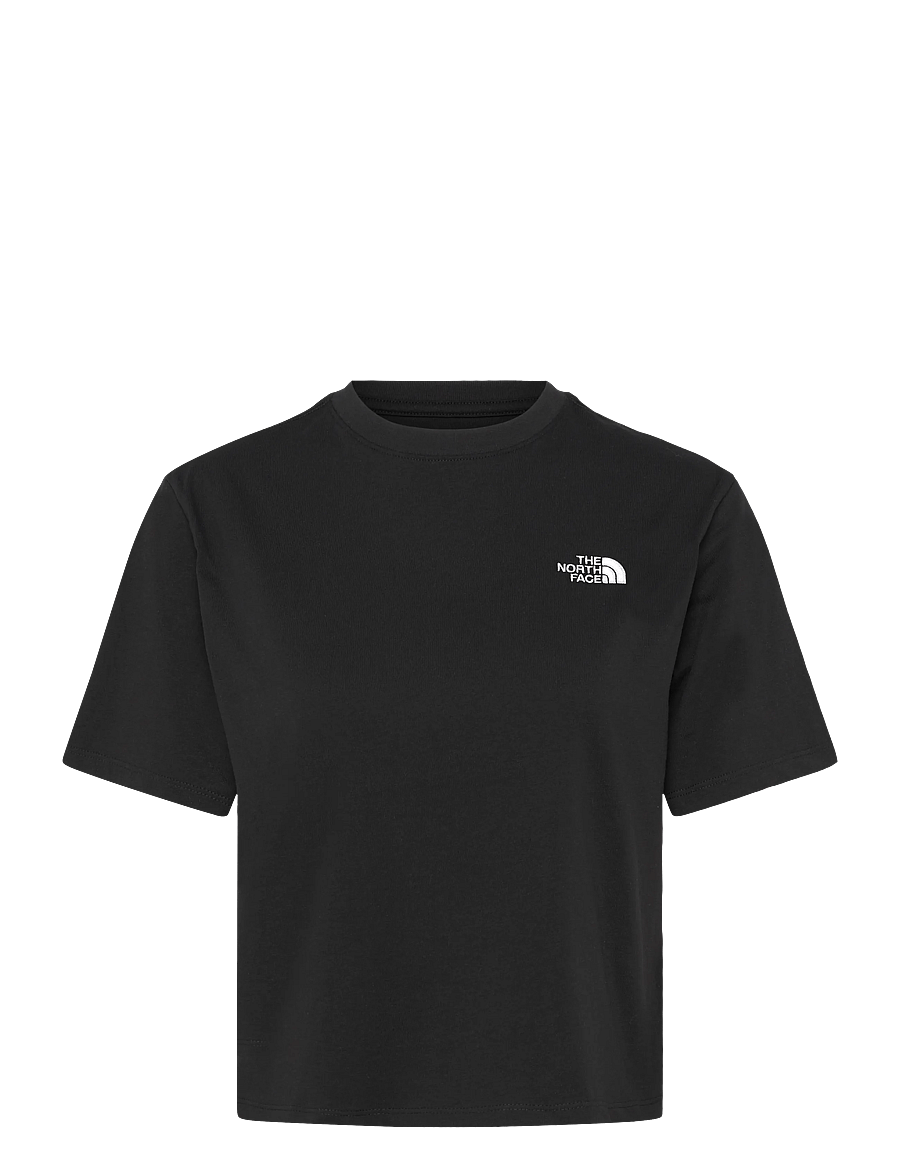The North Face - W EVOLUTION SIMPLE DOME CROP RLX SS TEE - crop-tops - tnf black - 1