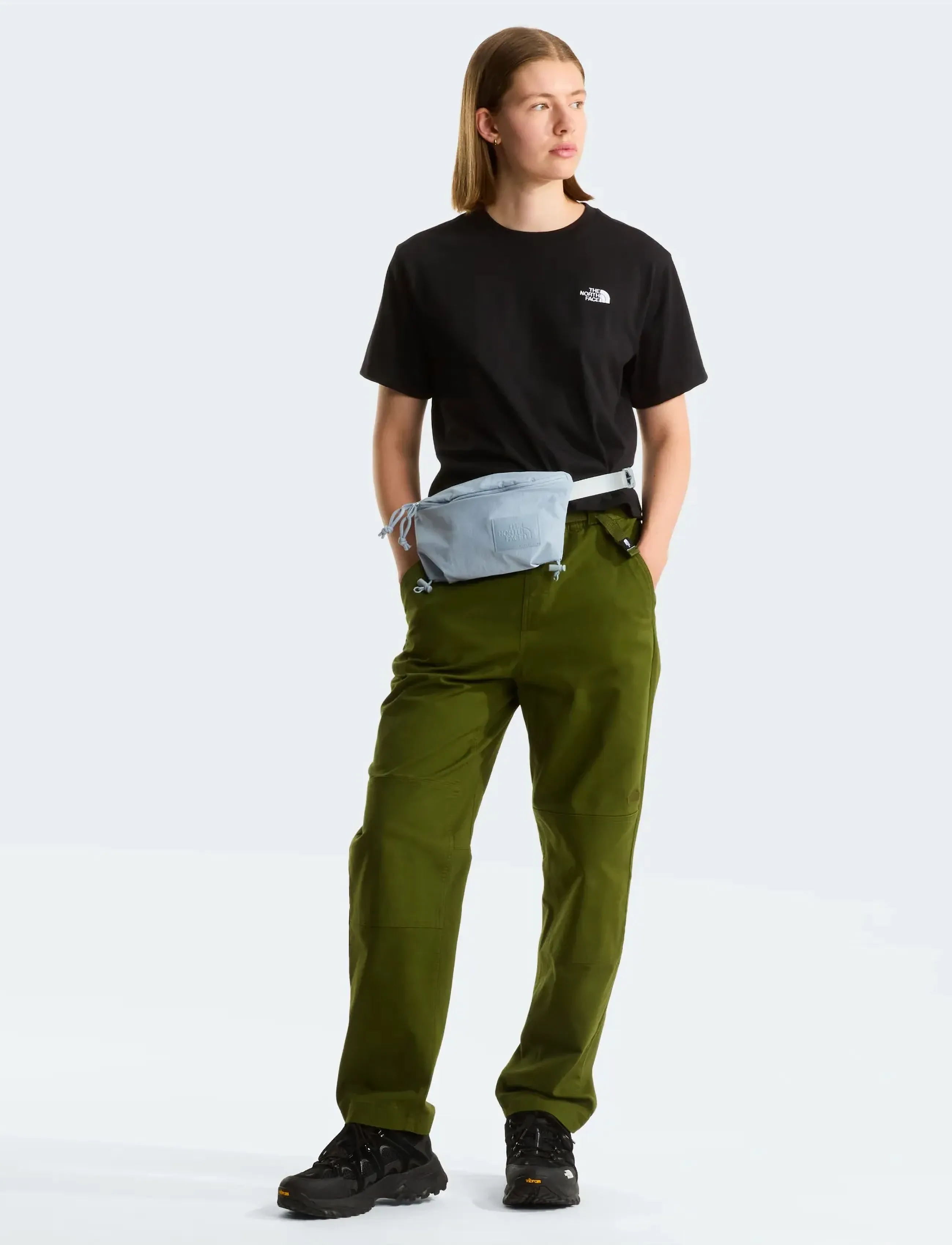 The North Face - W EVOLUTION SIMPLE DOME CROP RLX SS TEE - crop-tops - tnf black - 3