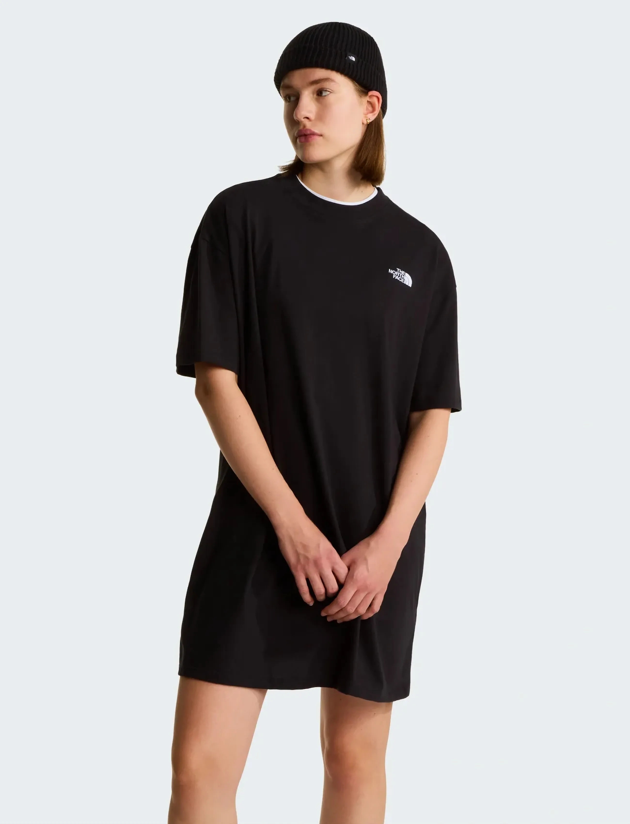 The North Face W Evolution Simple Dome T-Shirt Dress, M, Sport Kleider & Röcke, Schwarz - Dresses, Frauen