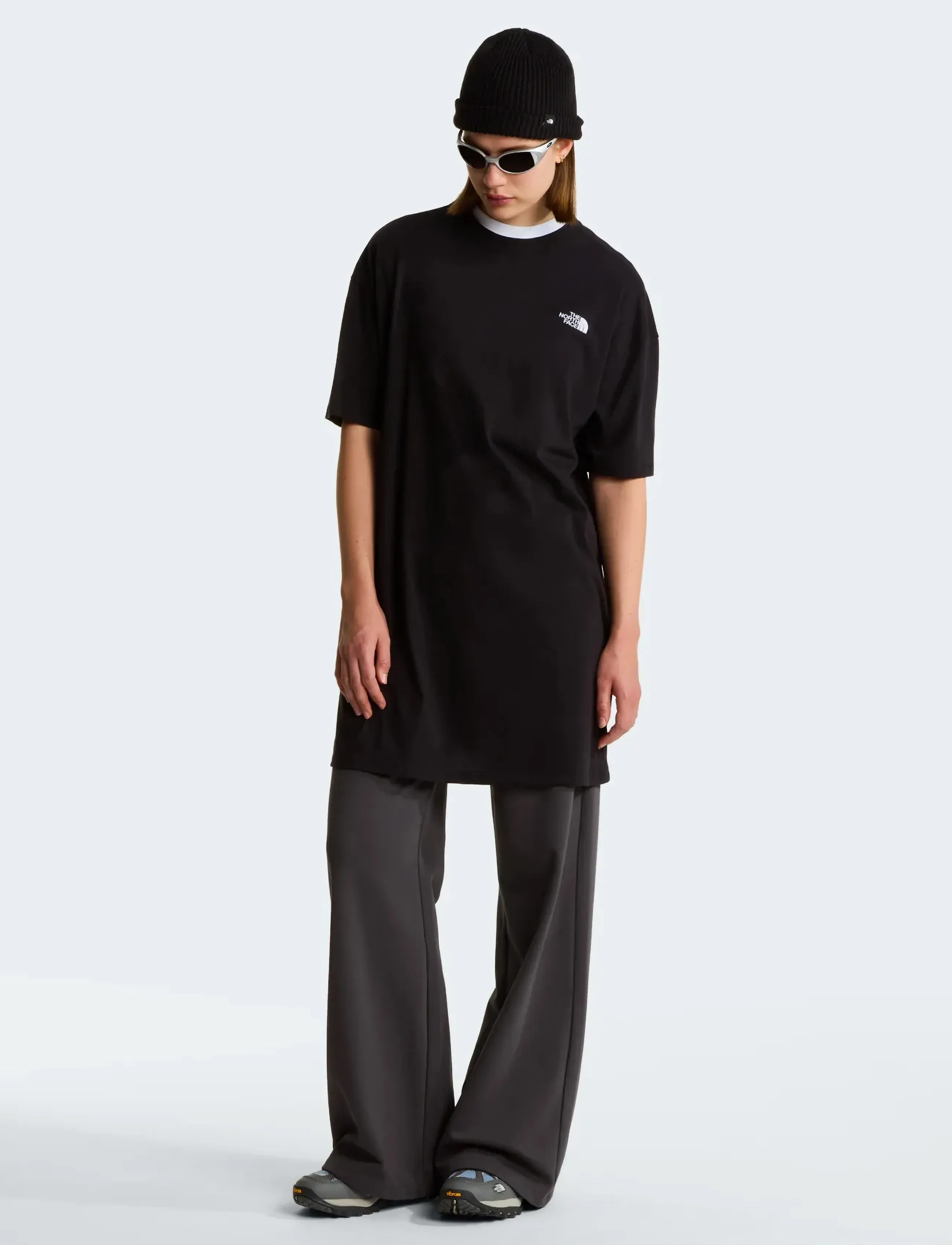 The North Face - W EVOLUTION SIMPLE DOME T-SHIRT DRESS - kjoler & nederdele - tnf black - 3