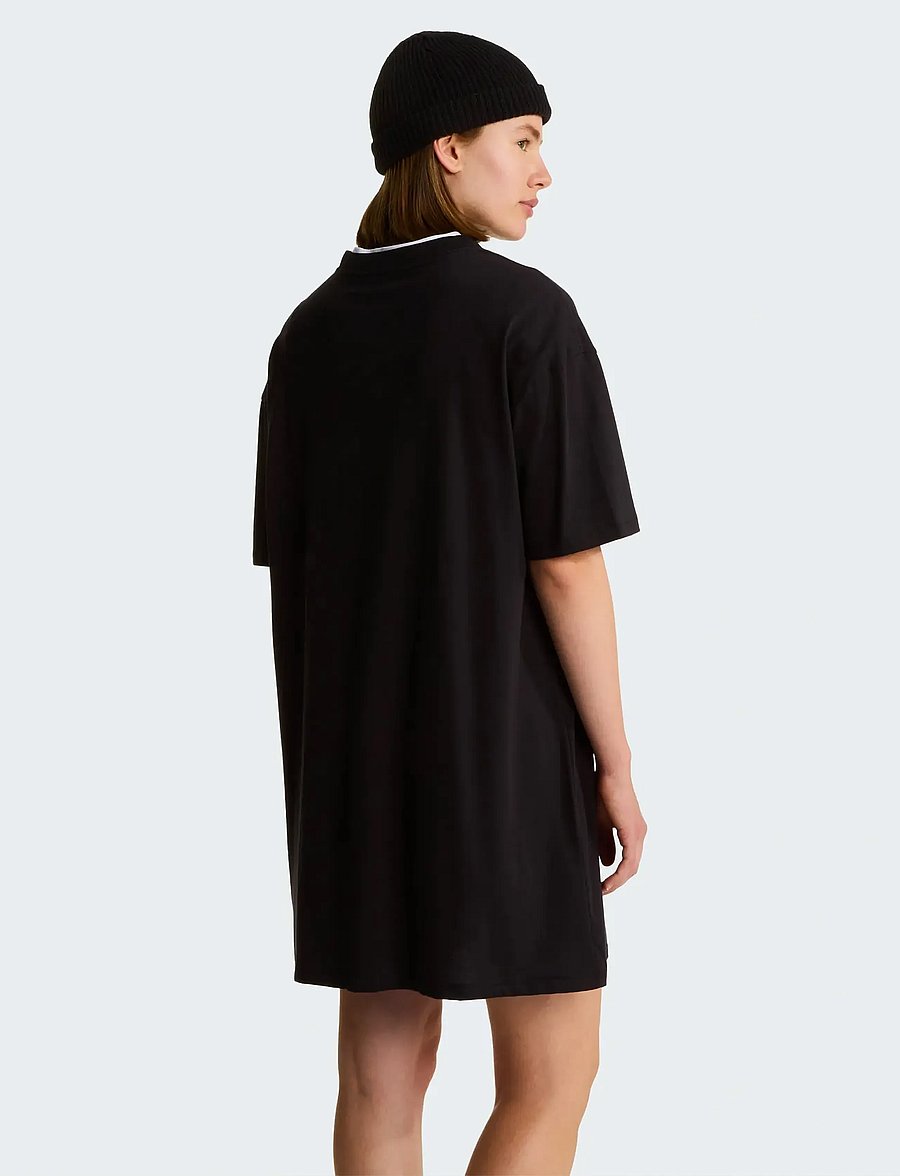 The North Face - W EVOLUTION SIMPLE DOME T-SHIRT DRESS - sukienki - tnf black - 5